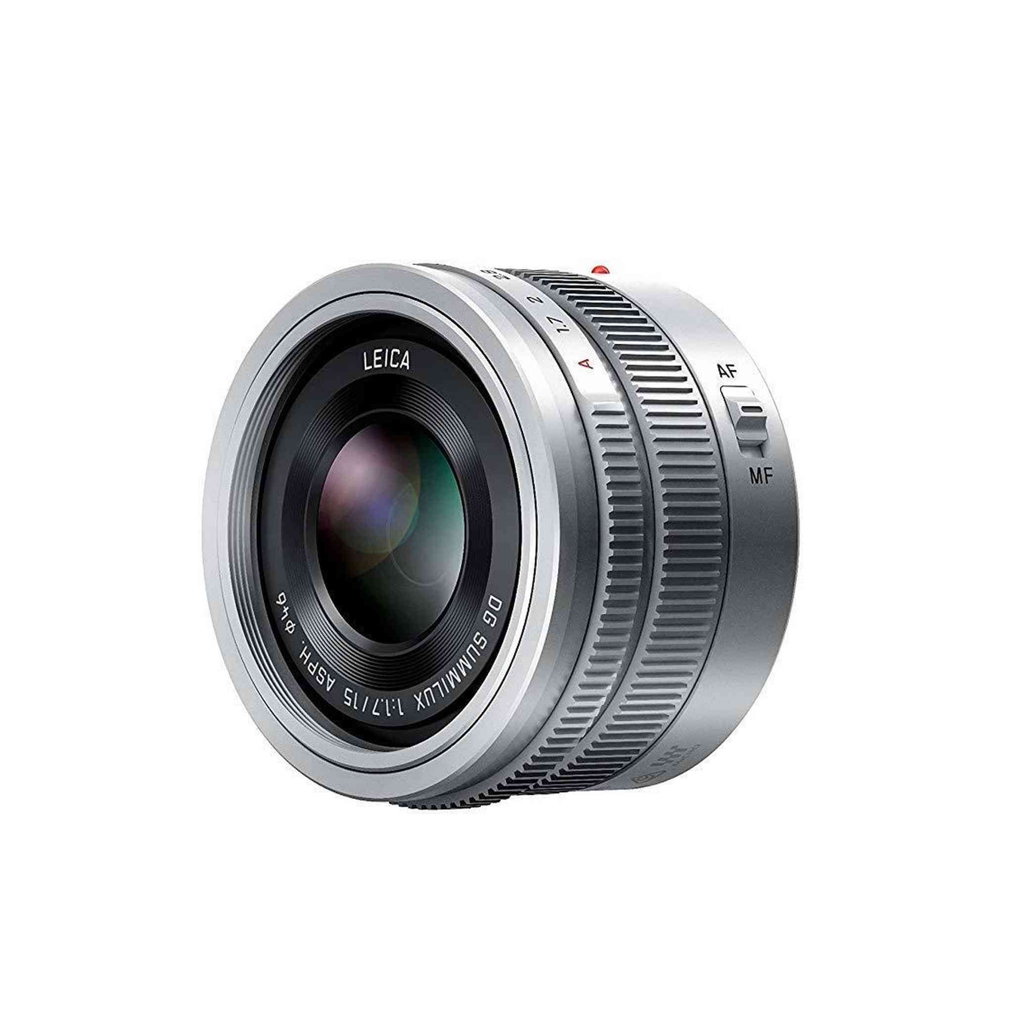 Panasonic Leica DG Summilux 15mm f/1.7 ASPH. Lens - Silver