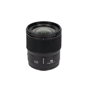 Panasonic LUMIX S Series Camera Lens, 18mm F1.8 L-Mount Interchangeable Lens S-S18