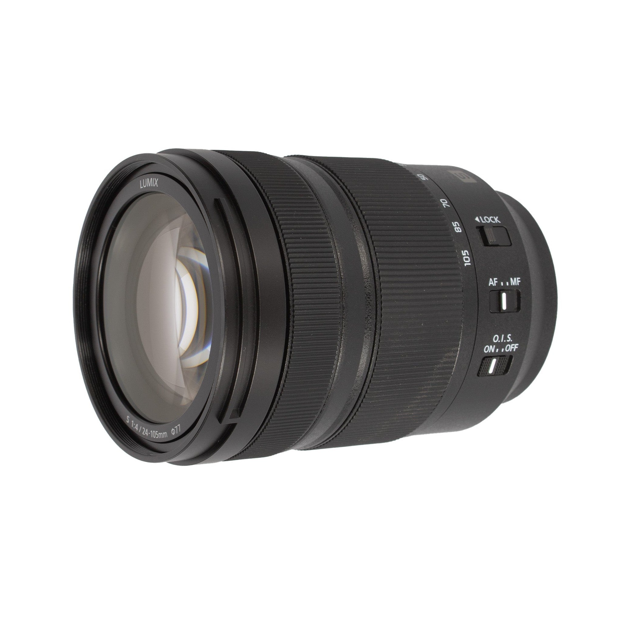Panasonic LUMIX S 24-105mm F4 Lens, Full-Frame L Mount, Optical Image Stabilizer and Rugged Dust/Splash/Freeze-Resistant for Panasonic LUMIX S Series Mirrorless Cameras - S-R24105