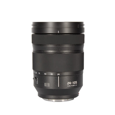 Panasonic LUMIX S 24-105mm F4 Lens, Full-Frame L Mount, Optical Image Stabilizer and Rugged Dust/Splash/Freeze-Resistant for Panasonic LUMIX S Series Mirrorless Cameras - S-R24105