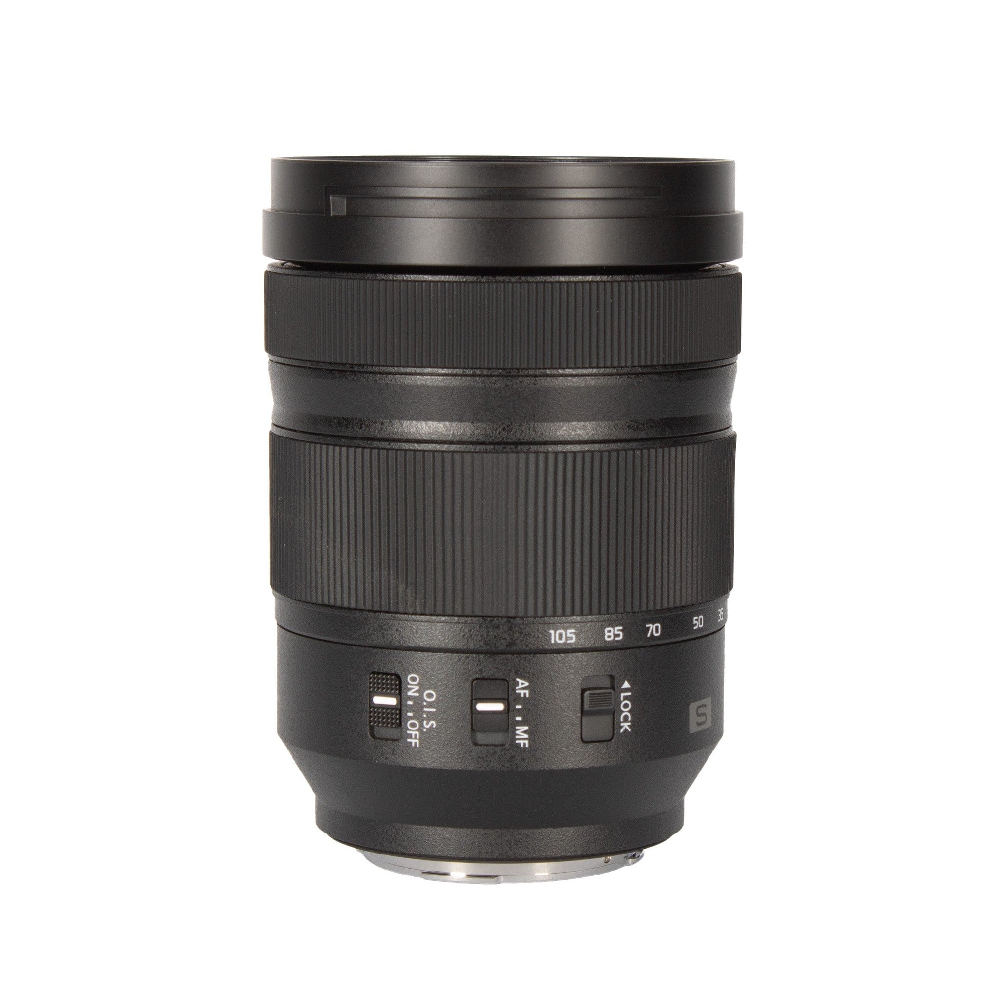 Panasonic LUMIX S 24-105mm F4 Lens, Full-Frame L Mount, Optical Image Stabilizer and Rugged Dust/Splash/Freeze-Resistant for Panasonic LUMIX S Series Mirrorless Cameras - S-R24105