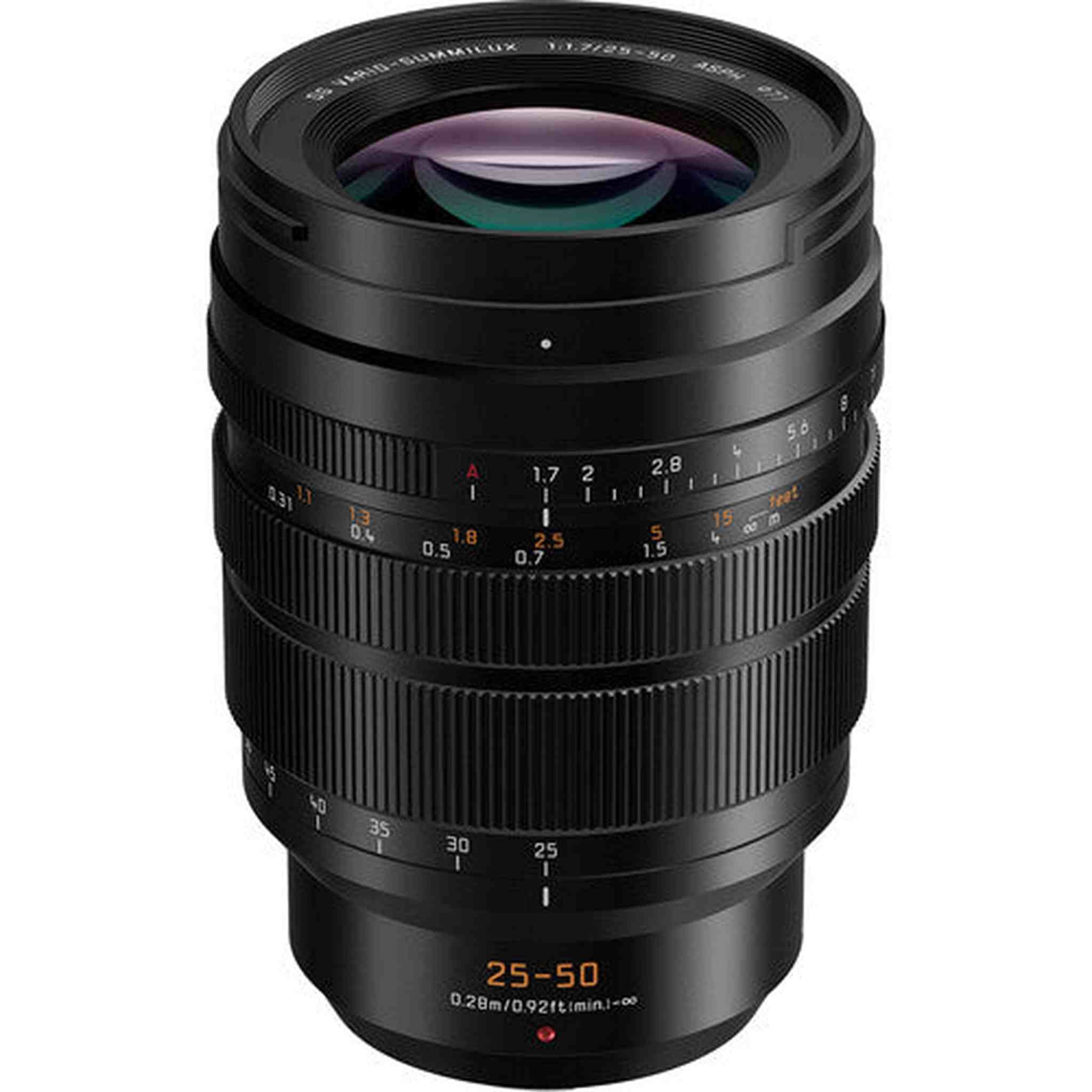 Panasonic Leica DG Cario-Summilux 25-50mm f/1.7 Lens Bundle with Accessories Panasonic