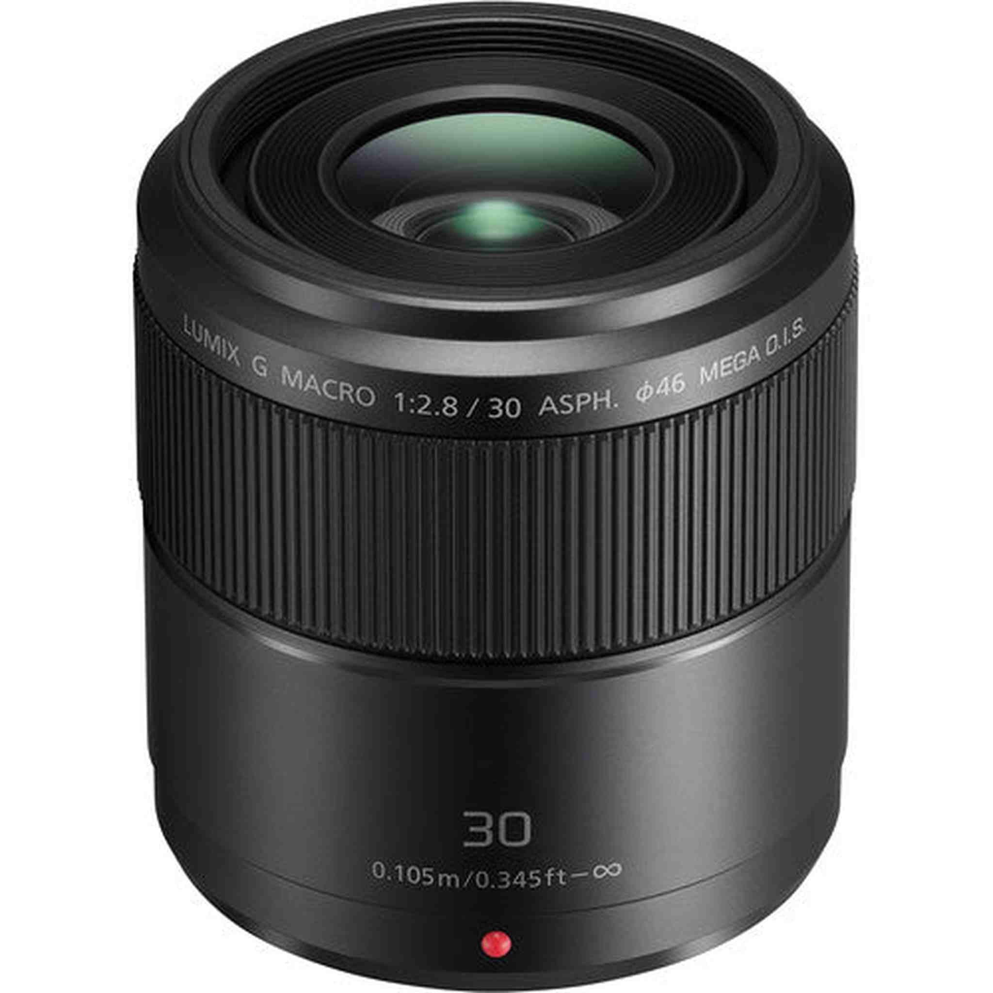 Panasonic Lumix G Macro 30mm f/2.8 Lens Bundle