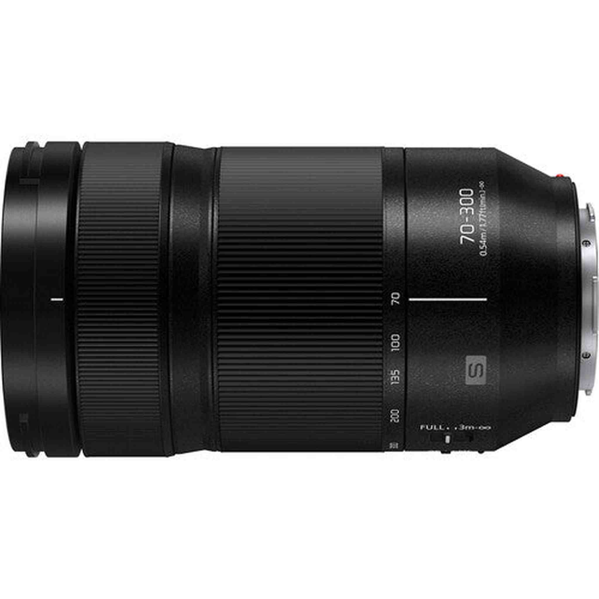 Panasonic Lumix S 70-300mm f/4.5-5.6 Macro Lens Bundle with Accessories Panasonic