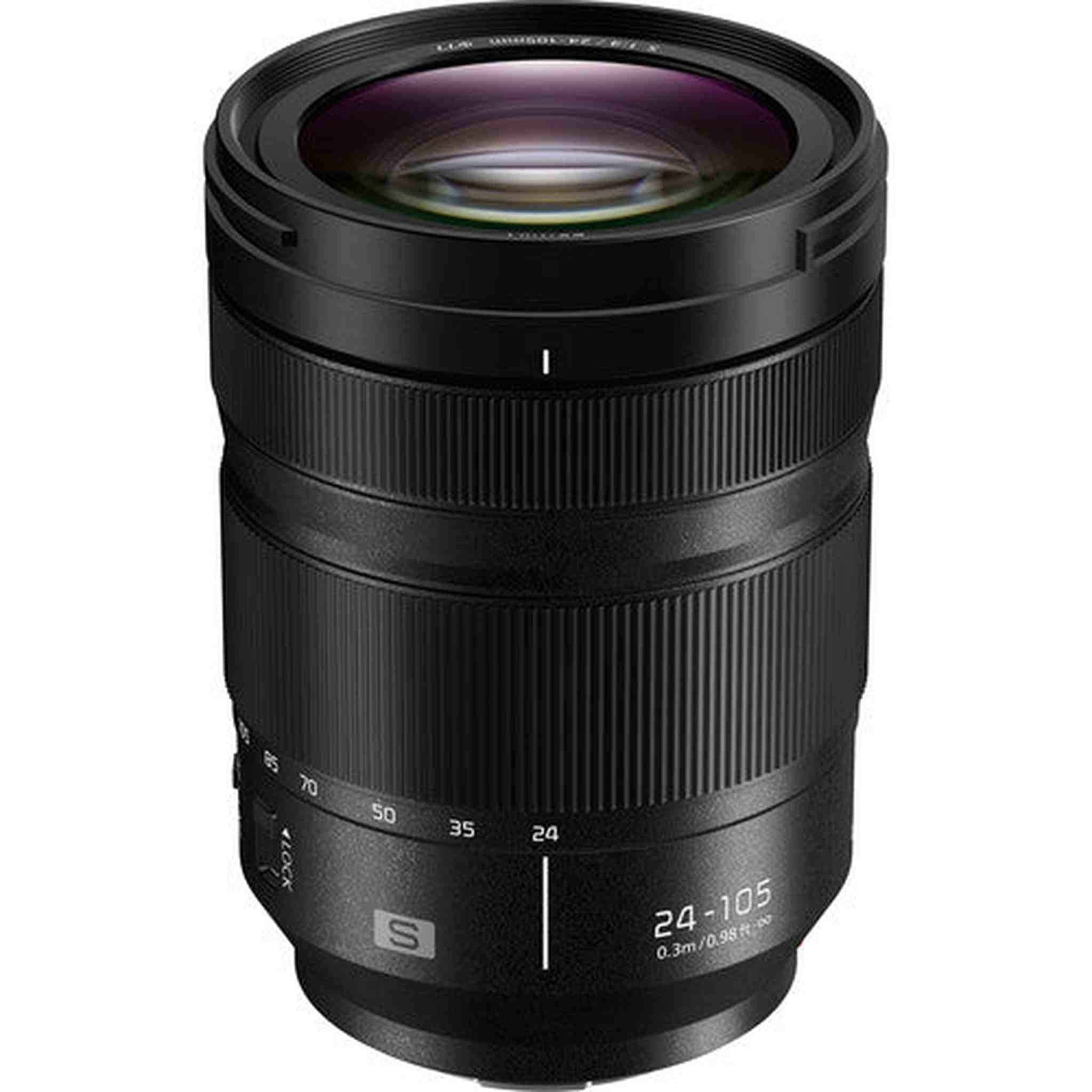 Panasonic Lumix S 24-105mm f/4 Macro O.I.S. Lens Bundle with Acccessories Panasonic