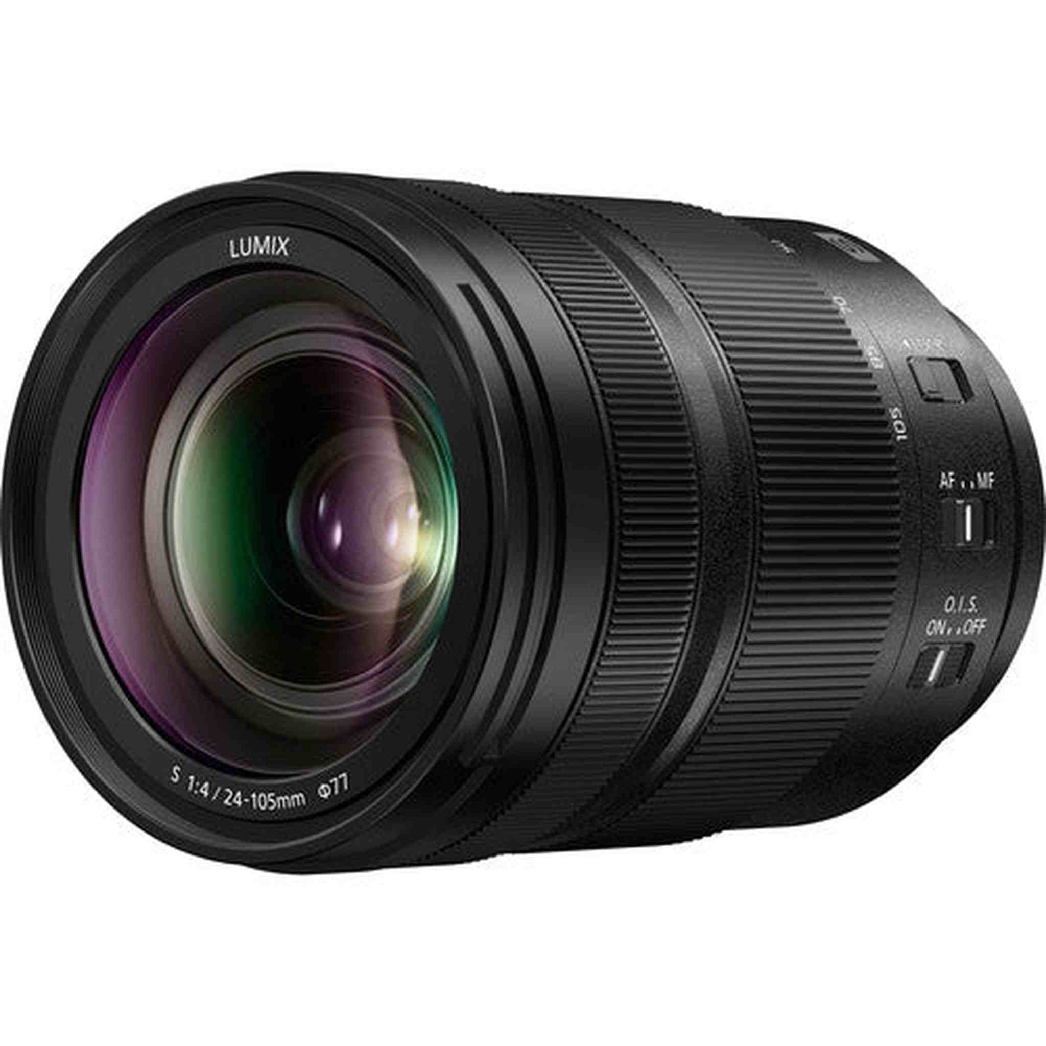 Panasonic Lumix S 24-105mm f/4 Macro O.I.S. Lens Bundle with Acccessories