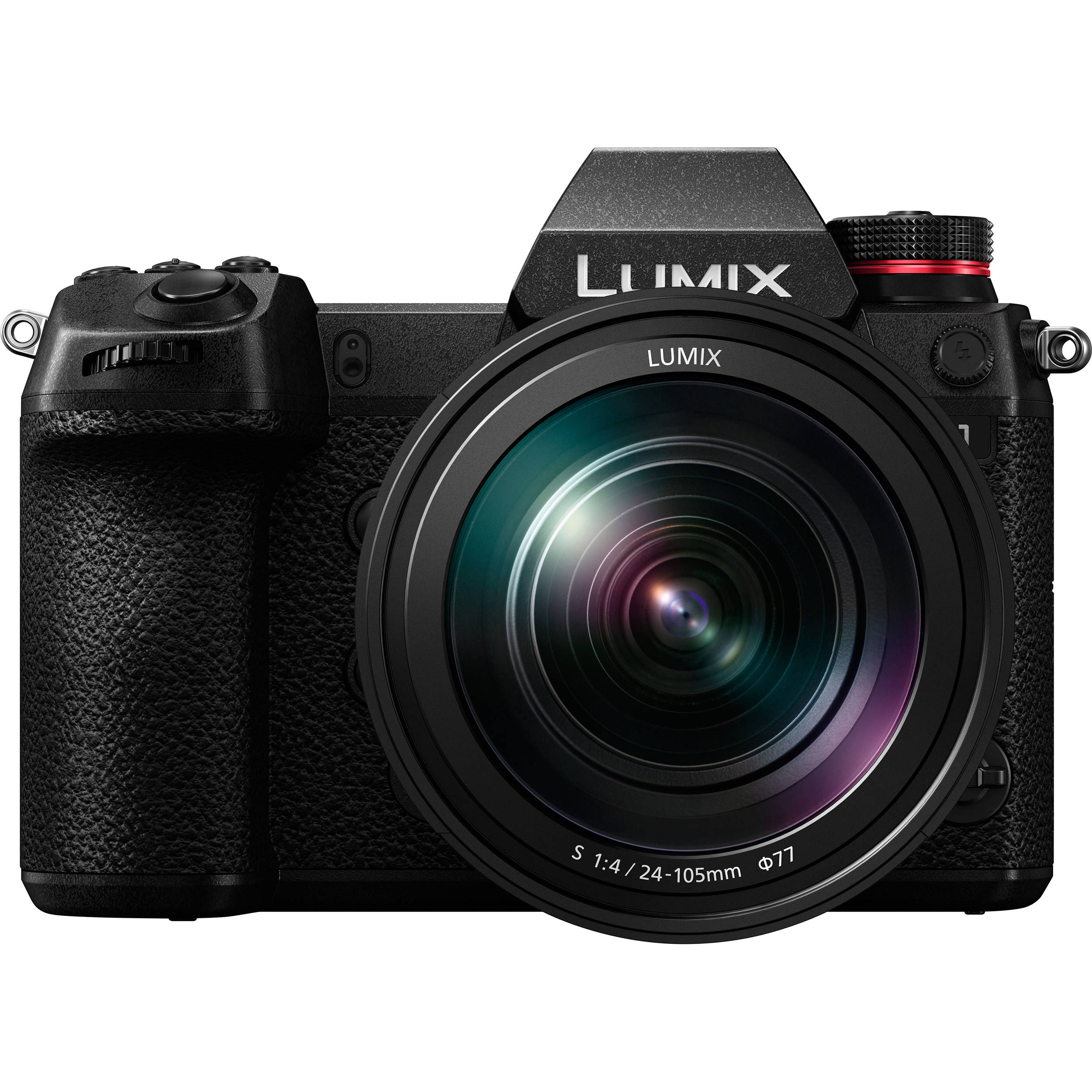 Panasonic Lumix DC-S1 Full-Frame Mirrorless Digital Camera with 24-105mm Lens -Bundle with 64GB Memory Card +  MORE