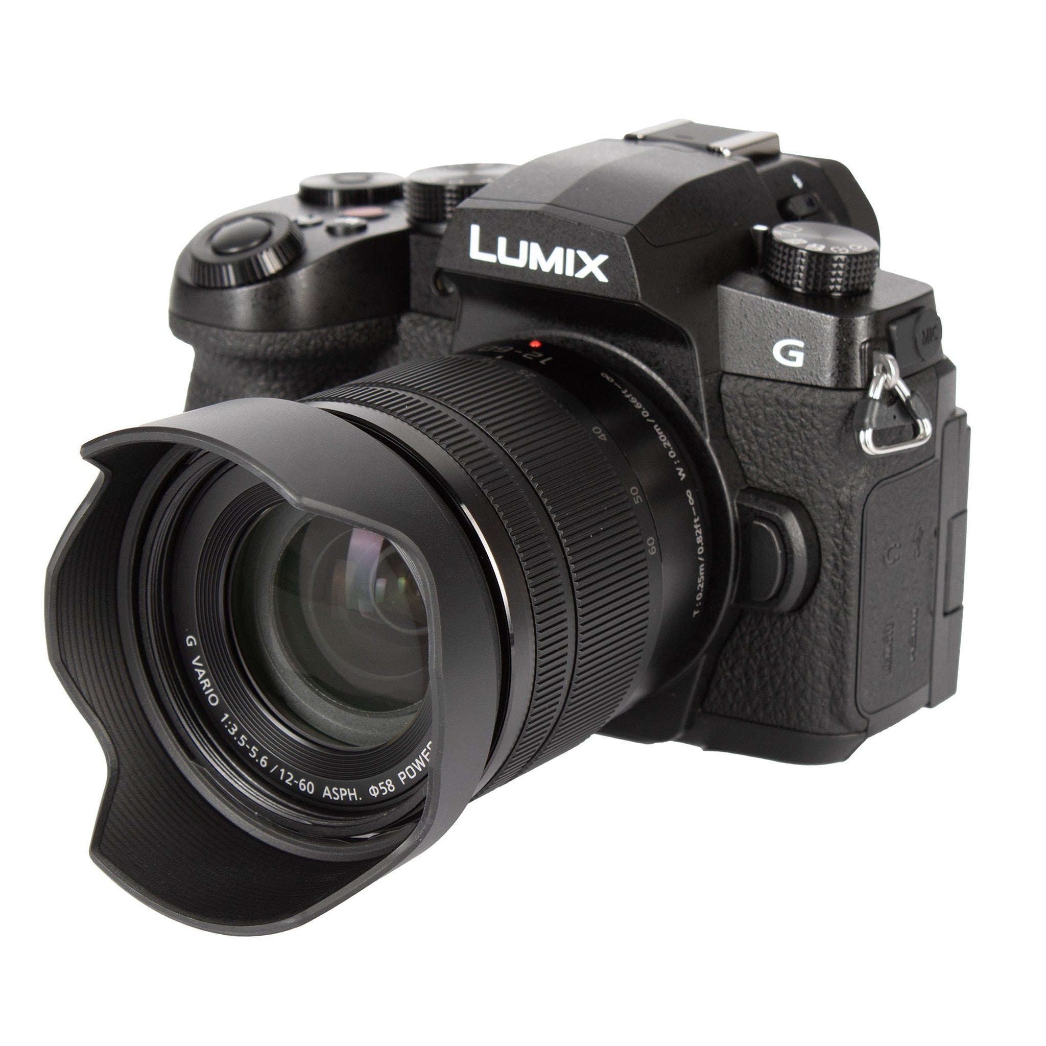 Panasonic LUMIX G97 Compact Hybrid Micro Four Thirds Mirrorless Camera with LUMIX G Vario 12-60mm / F3.5-5.6 Lens, Designed for or Content Creators in Photo & Video, DC-G97MK