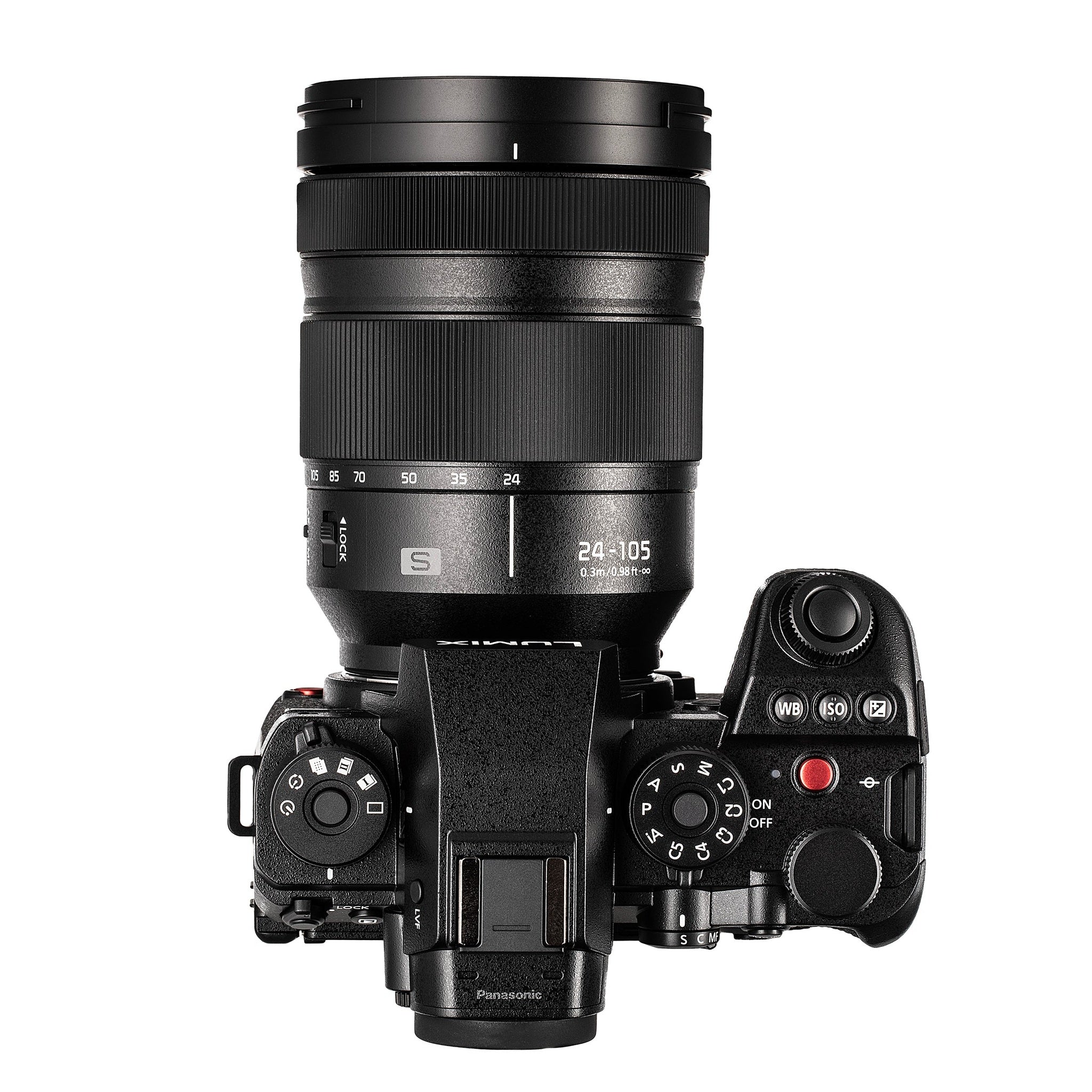 Panasonic Lumix S1 IIE Mirrorless Camera with 24.1MP CMOS Sensor 6K Video 30 fps Burst Shooting and OLED Viewfinder Panasonic