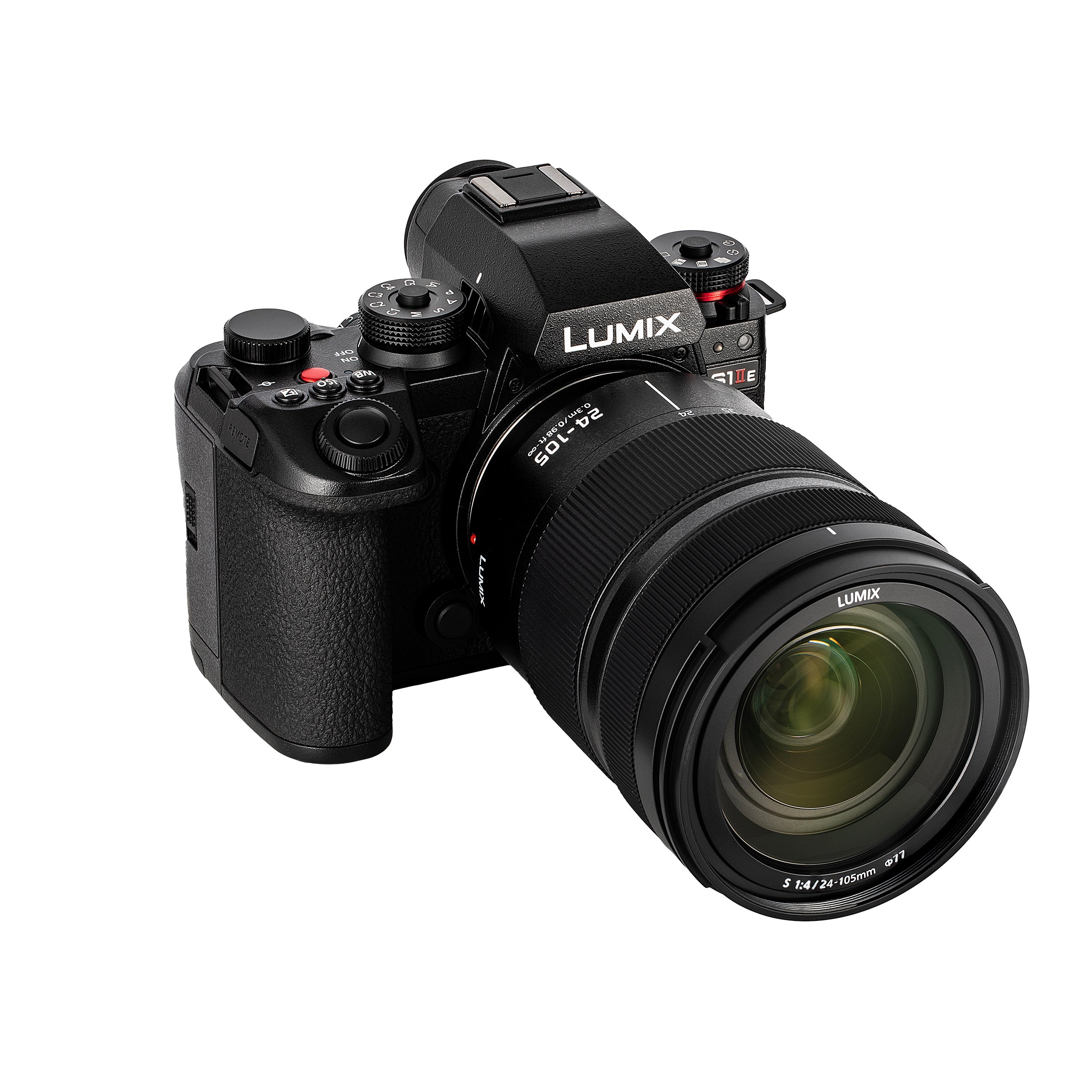 Panasonic Lumix S1 IIE Mirrorless Camera with 24.1MP CMOS Sensor 6K Video 30 fps Burst Shooting and OLED Viewfinder
