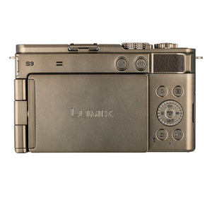 Panasonic LUMIX S9 Full-Frame Mirrorless Camera with S 18-40mm F4.5-6.3 Lens, Compact, Lightweight Body, Perfect for Social Media and Travel, DC-S9NN Gold