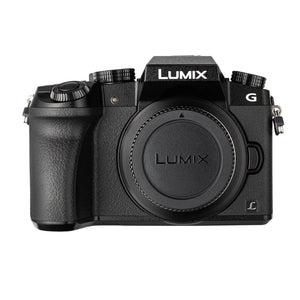 PANASONIC LUMIX G7 4K Mirrorless Camera, with 14-42mm MEGA O.I.S. Lens, 16 Megapixels, 3 Inch Touch LCD, DMC-G7KK USA BLACK Panasonic