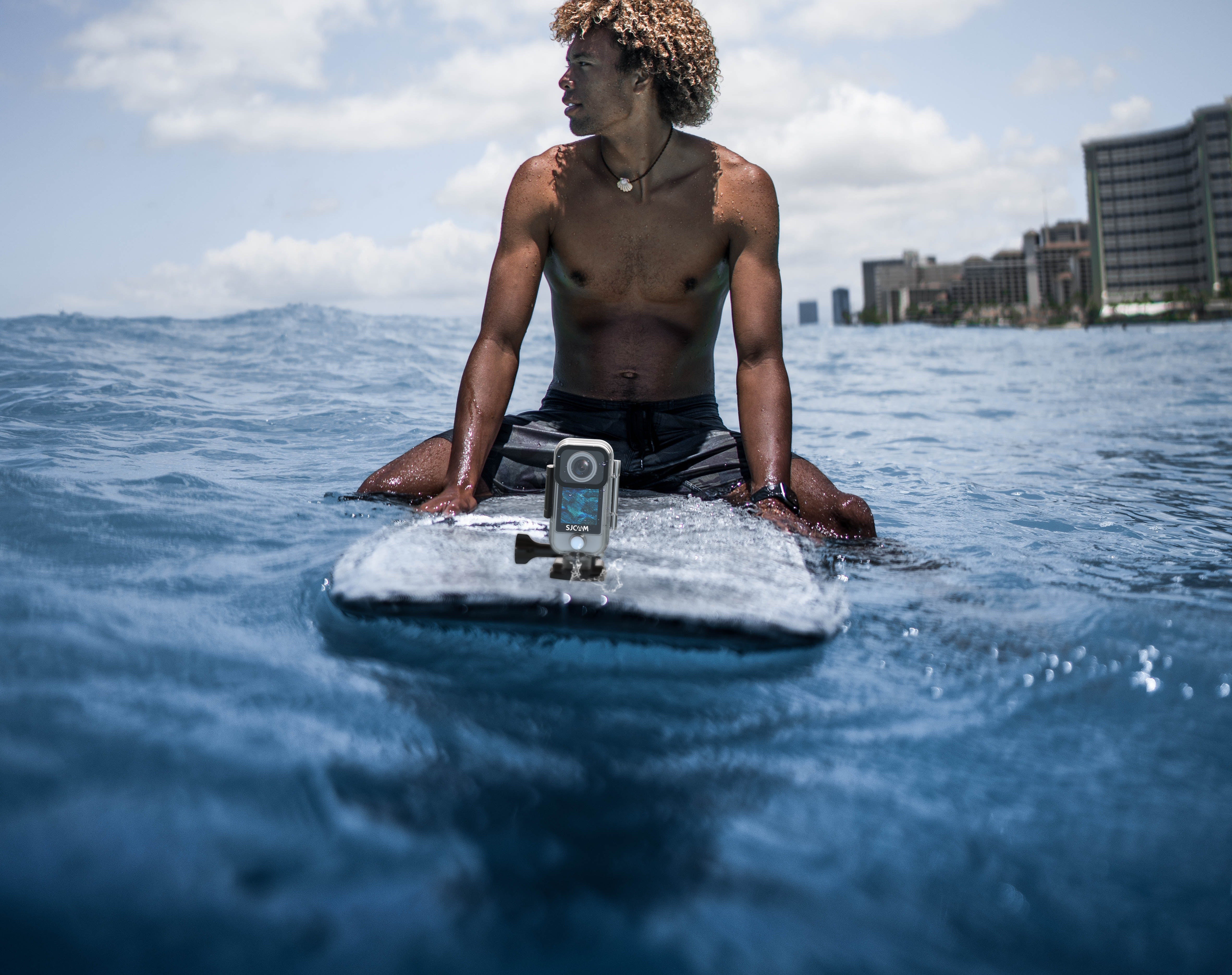 SJCAM C300 Action Camera 4K 30FPS 6-Axis Gyro Stabilization 30M Waterproof 1.3″ Touch Screen 154° Wide Angle 8X Digital Zoom