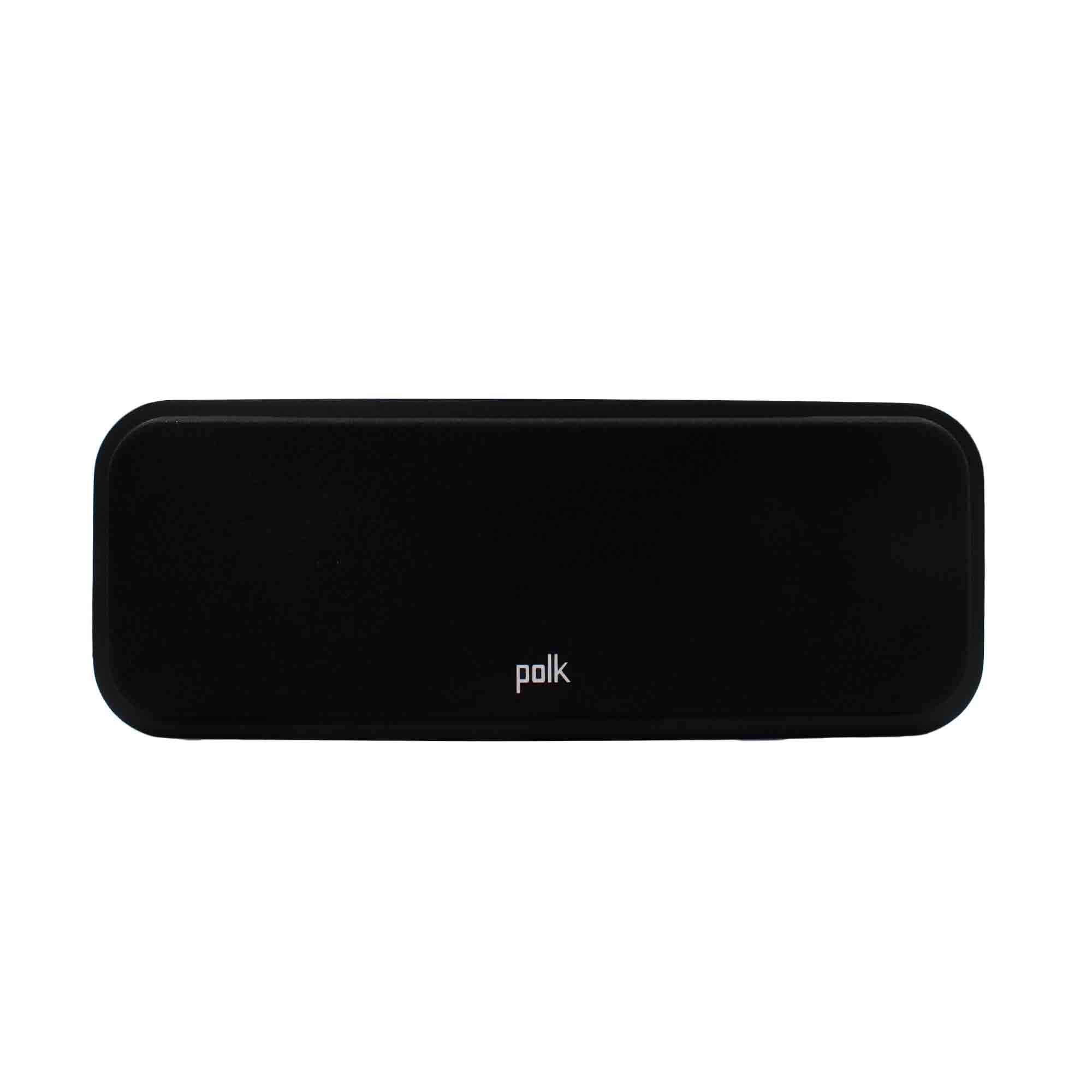 Polk Signature Elite ES30 Center Channel Speaker - Hi-Res Audio Certified, Dolby Atmos & DTS:X Compatible, 1" Tweeter & Two 5.25" Woofers, Dual Power Port for Effortless Bass, Stunning Black