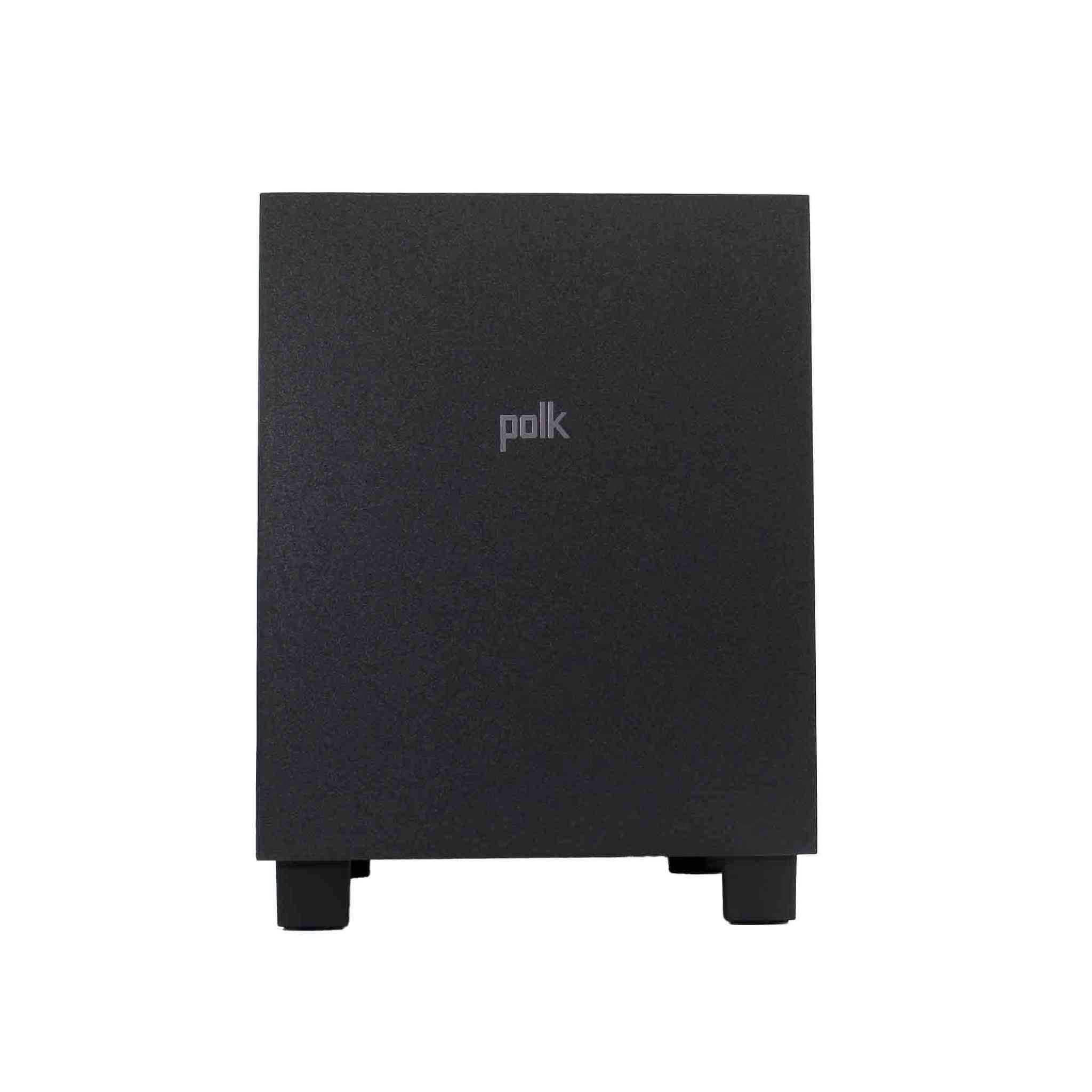 Polk Monitor XT10 Home Subwoofer, 10" Deep Bass Woofer, 100W Class D Amplification, Dolby Atmos, Auro 3D & DTS:X Compatible, Black