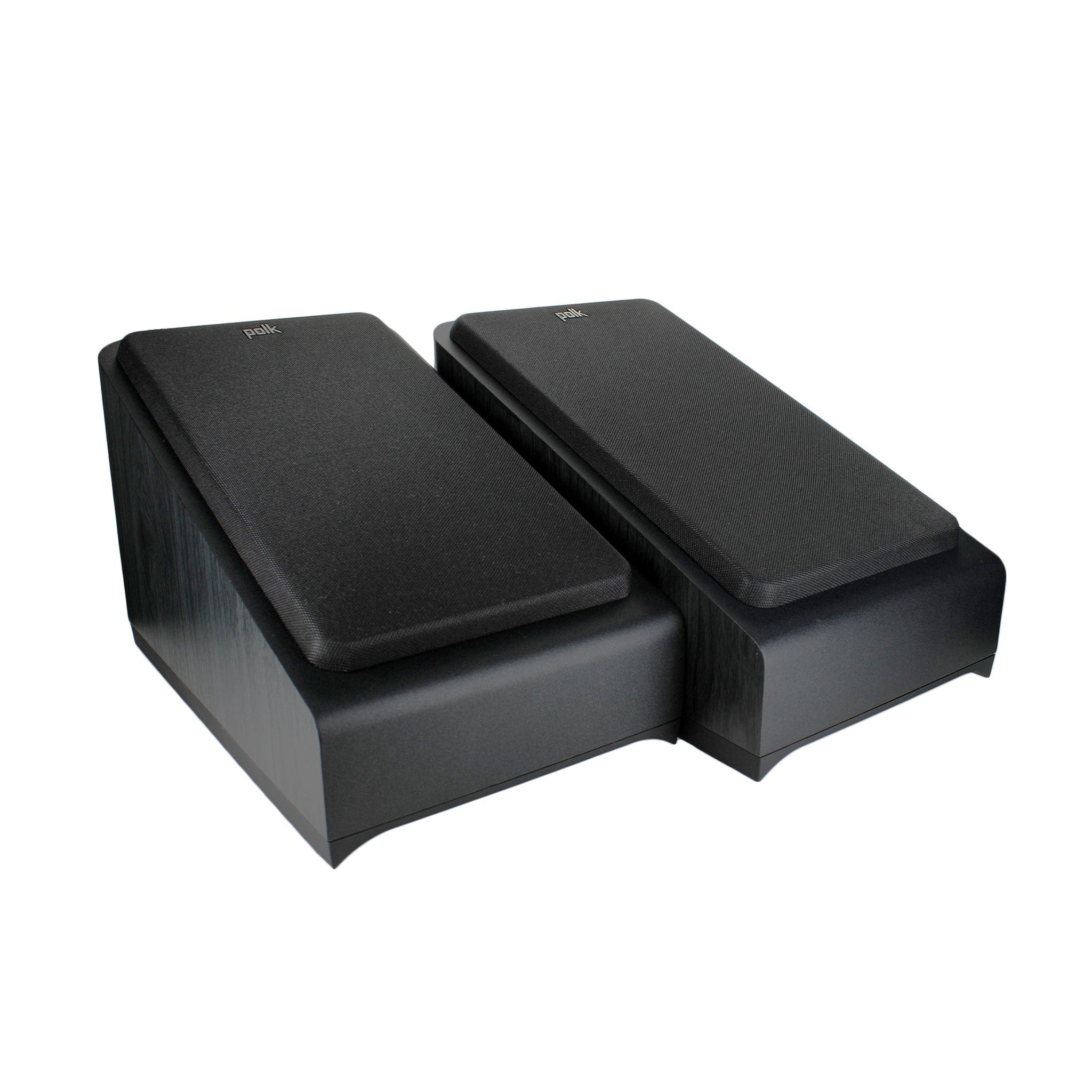 Polk Signature Elite ES90 Height Module Speaker Pair for Immersive Overhead Sound, Terylene Dome Tweeter, Mica-Fortified Polypropylene Midrange Woofer, Dolby Atmos, DTS:X, & IMAX Enhanced, Black