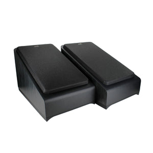 Polk Signature Elite ES90 Height Module Speaker Pair for Immersive Overhead Sound, Terylene Dome Tweeter, Mica-Fortified Polypropylene Midrange Woofer, Dolby Atmos, DTS:X, & IMAX Enhanced, Black