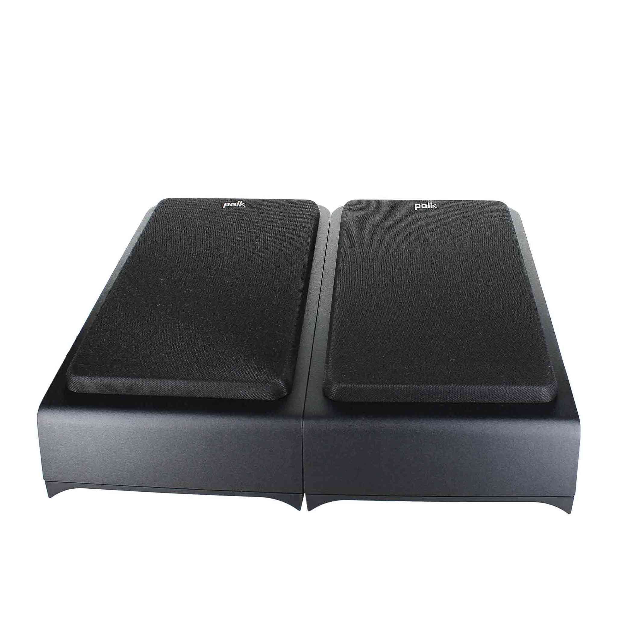 Polk Signature Elite ES90 Height Module Speaker Pair for Immersive Overhead Sound, Terylene Dome Tweeter, Mica-Fortified Polypropylene Midrange Woofer, Dolby Atmos, DTS:X, & IMAX Enhanced, Black