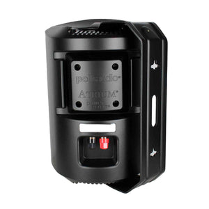 Polk Audio Atrium 6 Outdoor All-Weather Speakers with Bass Reflex Enclosure Pair, Black , Broad Sound Coverage, Speed-Lock Mounting System