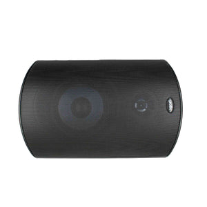 Polk Audio Atrium 6 Outdoor All-Weather Speakers with Bass Reflex Enclosure Pair, Black , Broad Sound Coverage, Speed-Lock Mounting System