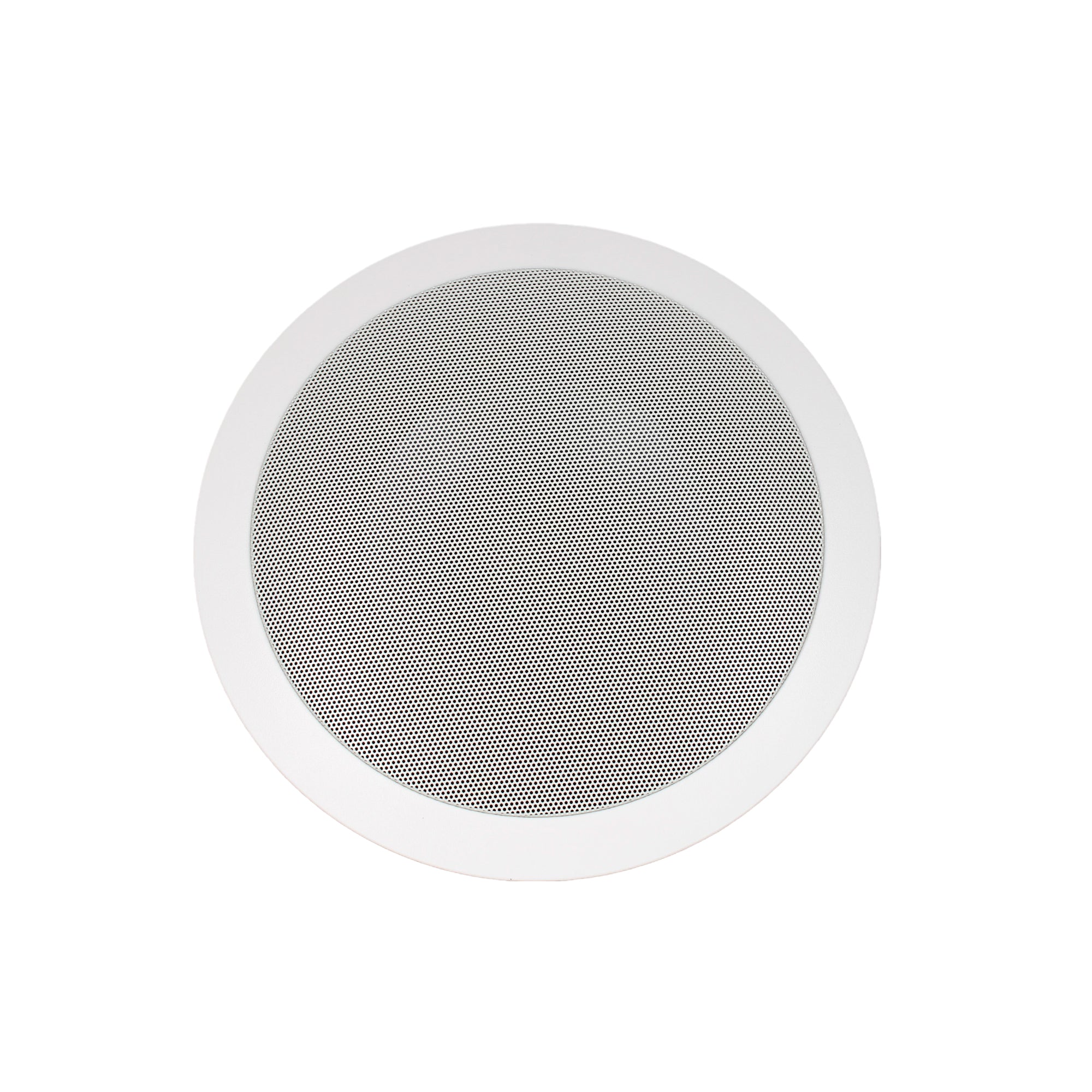 Polk Audio RC60i 2-Way Premium in-Ceiling 6.5" Round Speakers, Set of 2 Perfect for Damp and Humid Indoor/Outdoor Placement - Bath, Kitchen, Covered Porches White, Paintable Grille