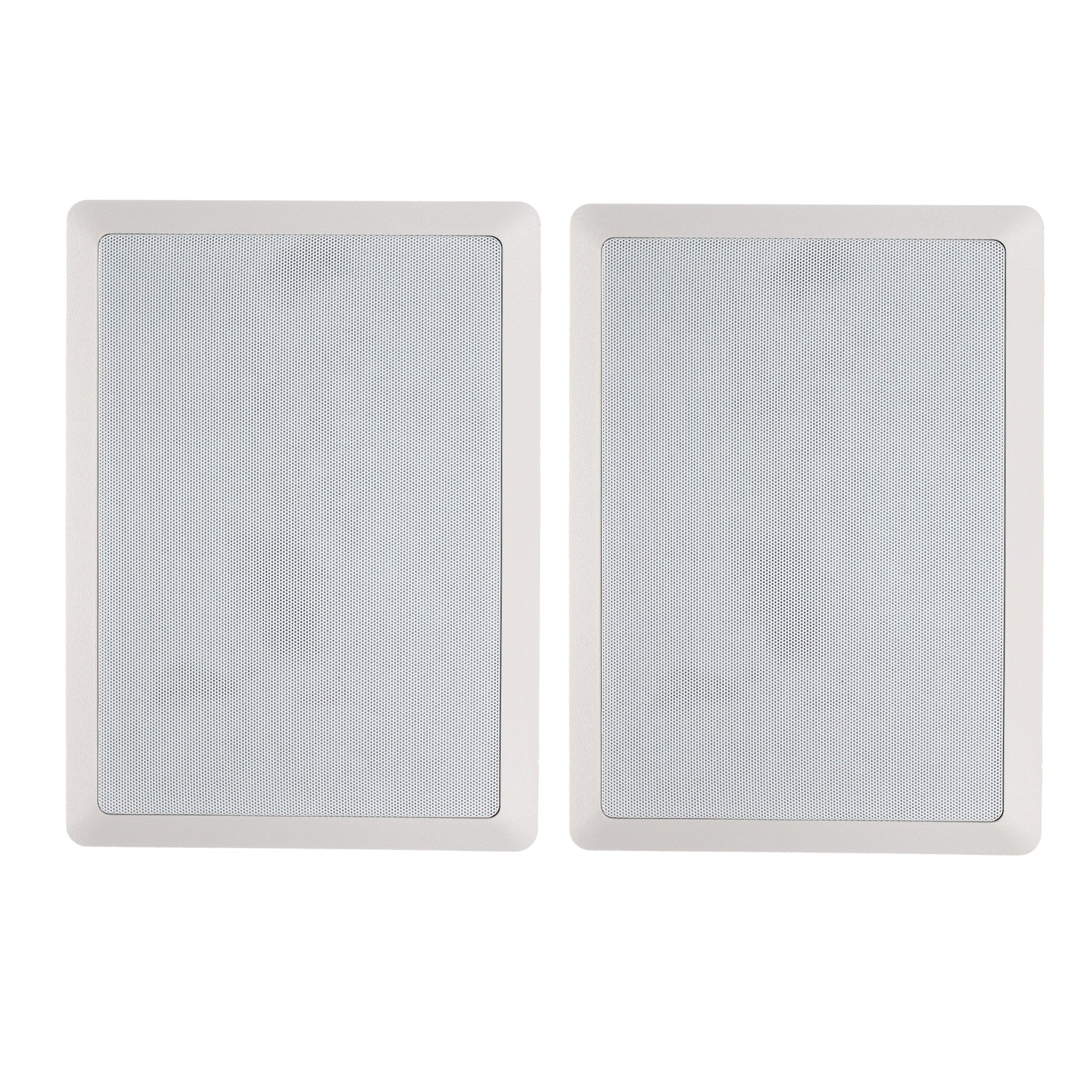 Polk Audio RC85i 2-Way Premium in-Wall 8" Speakers Pair | Perfect for Damp and Humid Indoor/Outdoor Placement White, Paintable Grille Pack of 2