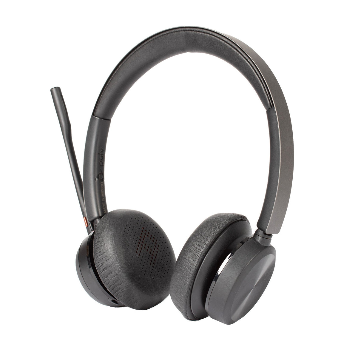 Poly - Voyager 4320 UC Wireless Headset + Charge Stand Plantronics - Headphones w/Mic - Connect to PC/Mac via USB-C Bluetooth Adapter, Cell Phone via Bluetooth-Works w/Teams Certified , Zoom&More