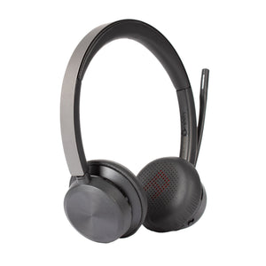 Poly - Voyager 4320 UC Wireless Headset + Charge Stand Plantronics - Headphones w/Mic - Connect to PC/Mac via USB-C Bluetooth Adapter, Cell Phone via Bluetooth-Works w/Teams Certified , Zoom&More