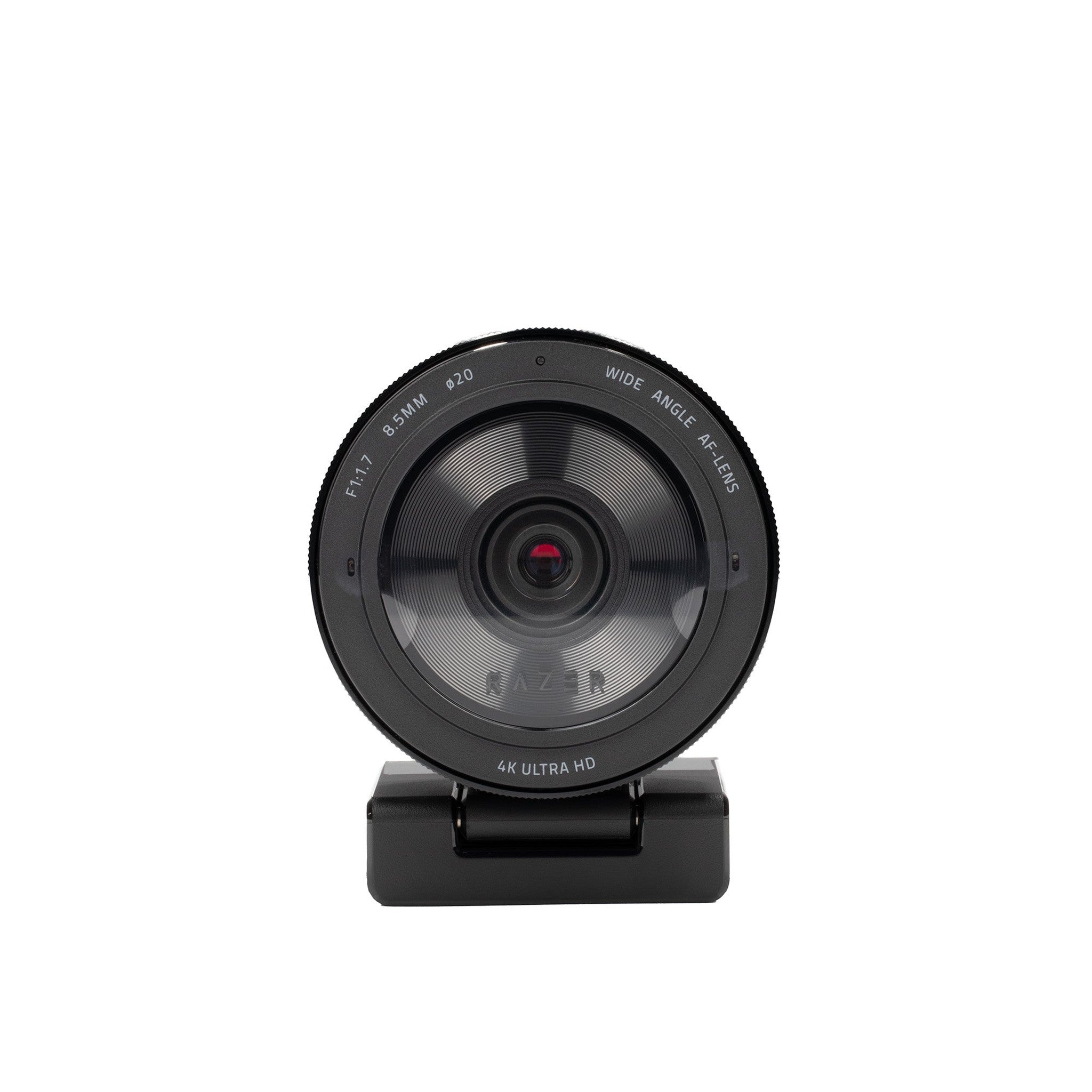 Razer Kiyo Pro Ultra 4K Webcam: Large Sensor - Auto Light Correction - Built-in Mic and Shutter - Pro Grade Content Creation, Streaming, Gaming, Video Calls - Works with OBS, Xsplit, PC, Zoom, Teams