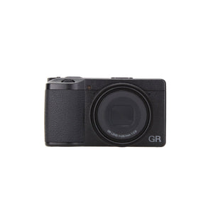 Ricoh GR IIIx HDF Compact Portable Digital Camera + 64GB Memory Card + Camera Bag + More