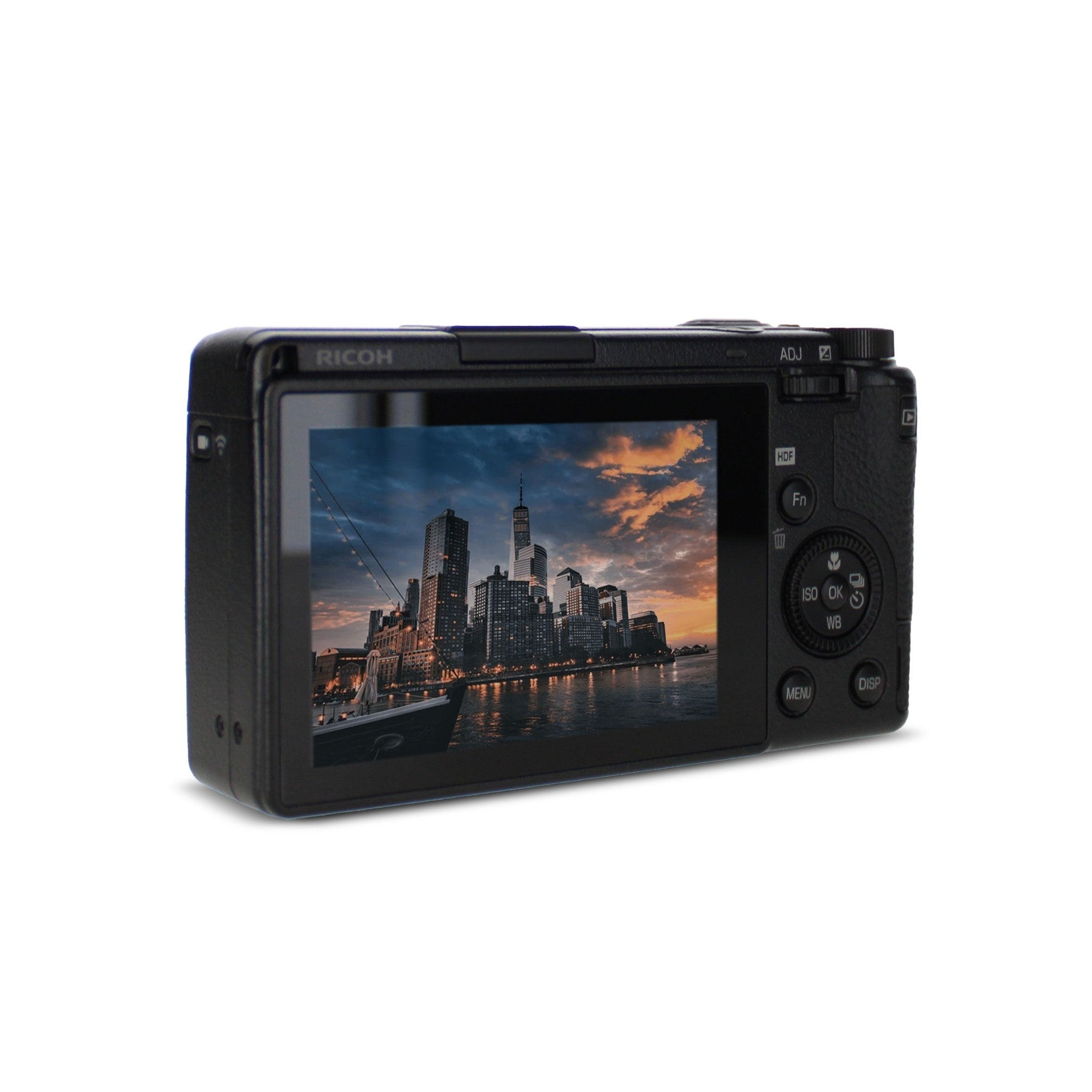 Ricoh GR III HDF Compact Portable Digital Camera + 64GB Memory Card + Camera Bag + More Ricoh