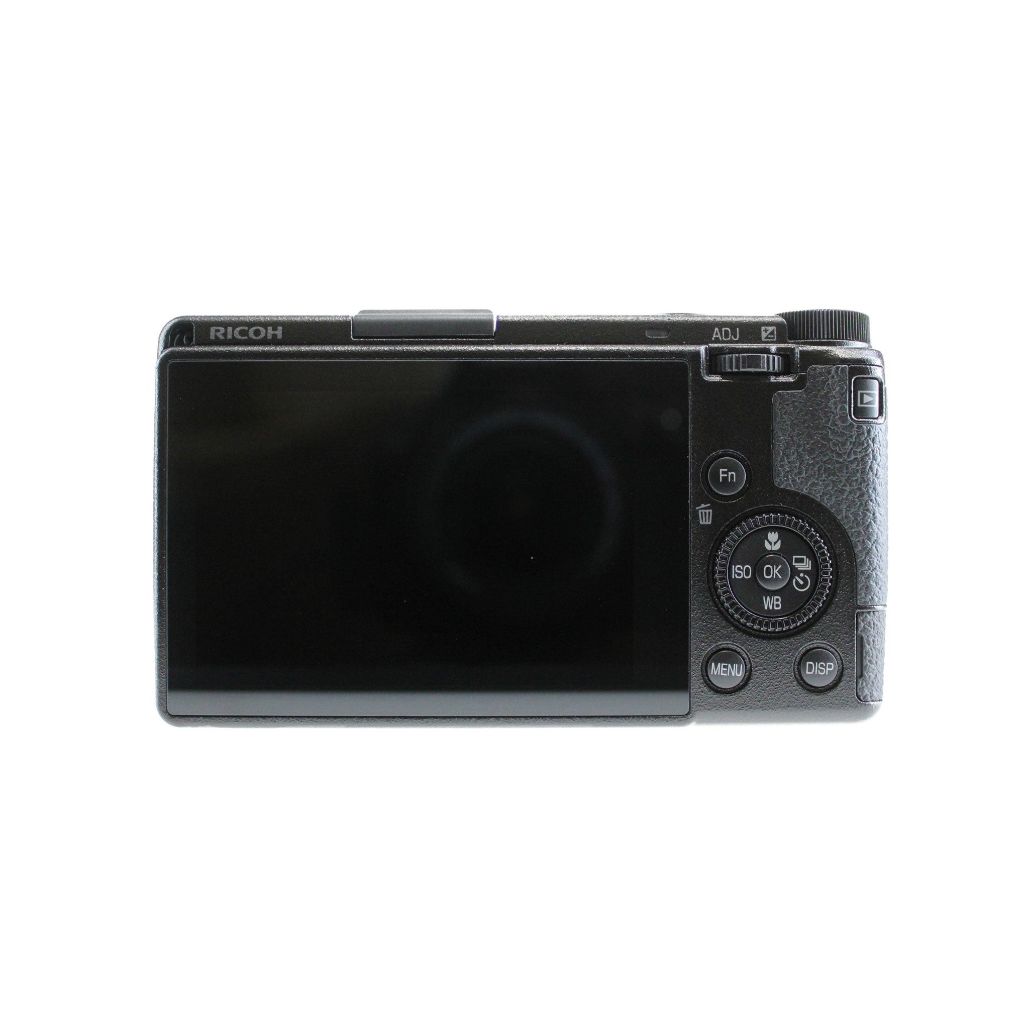Ricoh GR IIIx Compact Portable Digital Camera + 64GB Memory Card + Camera Bag + More Ricoh