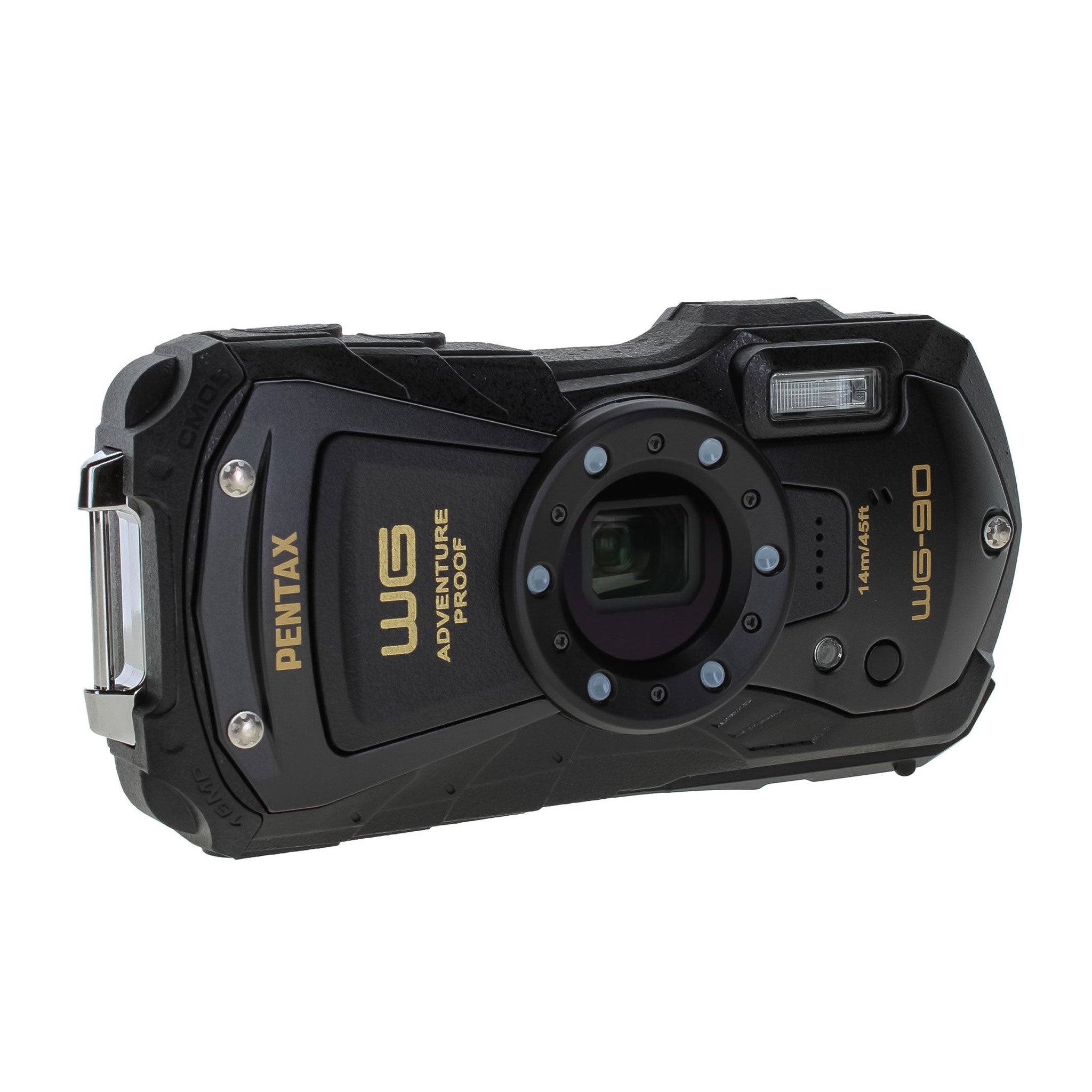 Ricoh Pentax WG-90 Waterproof, Shockproof, Dustproof, Freezeproof, Tough Digital Camera + More