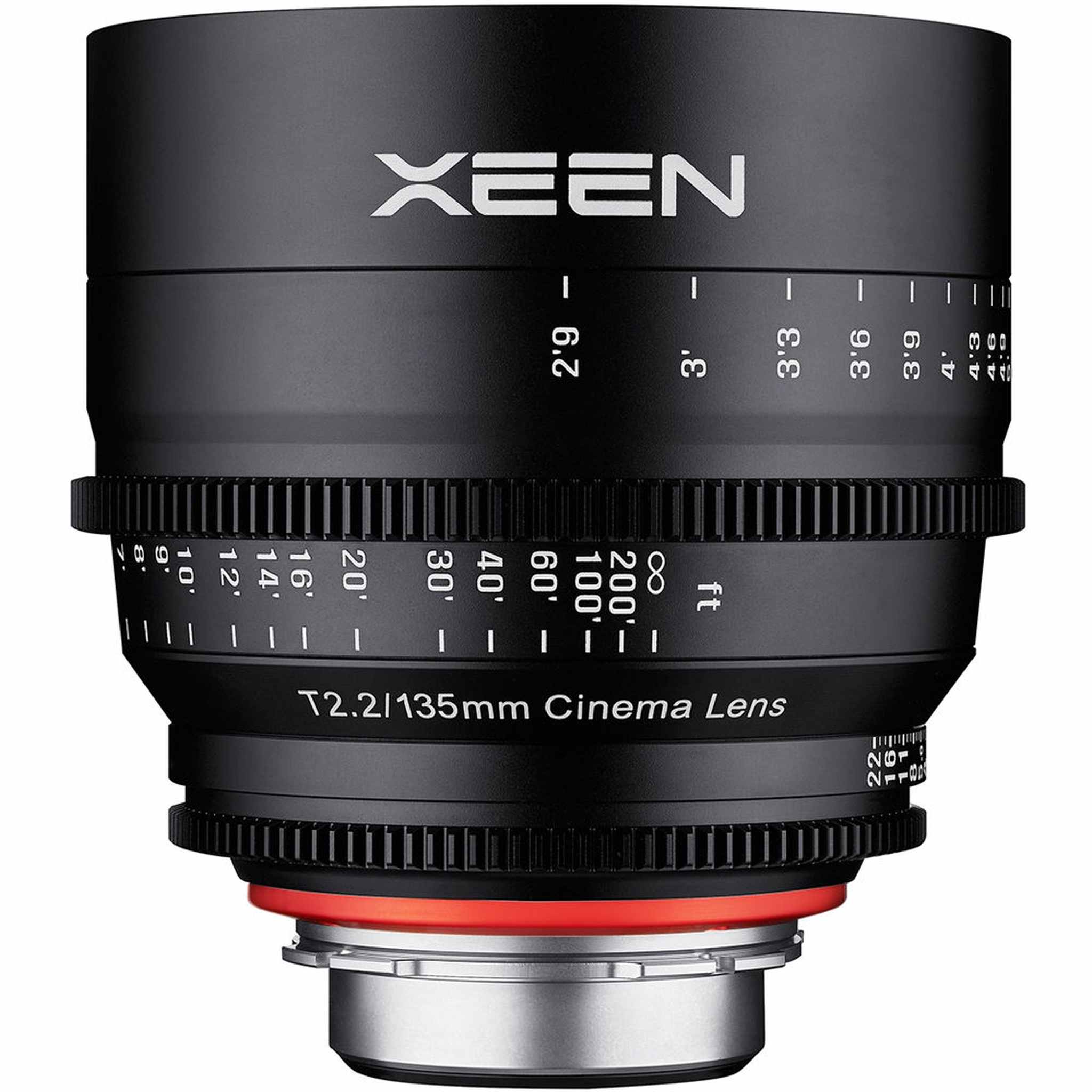 Rokinon Xeen 135mm T2.2 Lens with MFT Mount Bundle