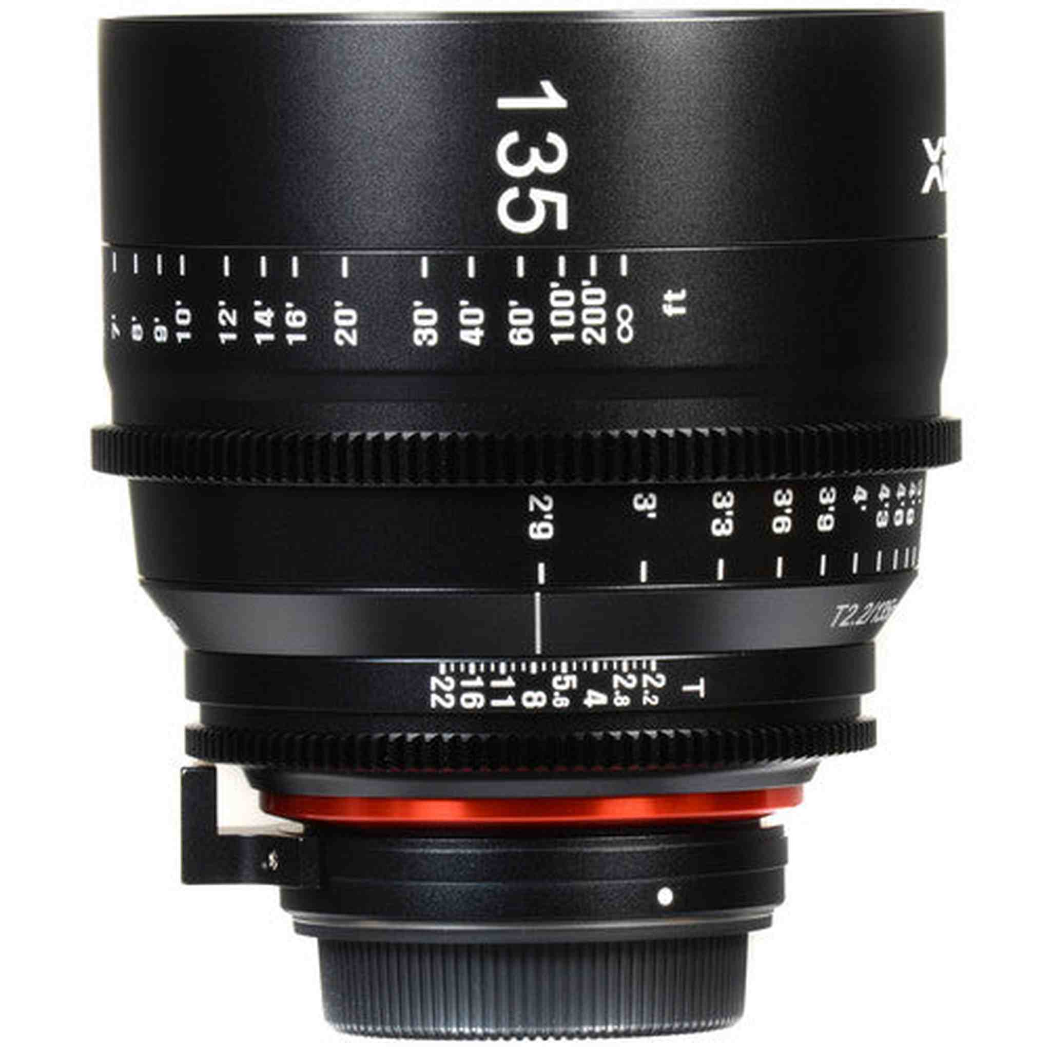 Rokinon Xeen 135mm T2.2 Lens with MFT Mount Bundle