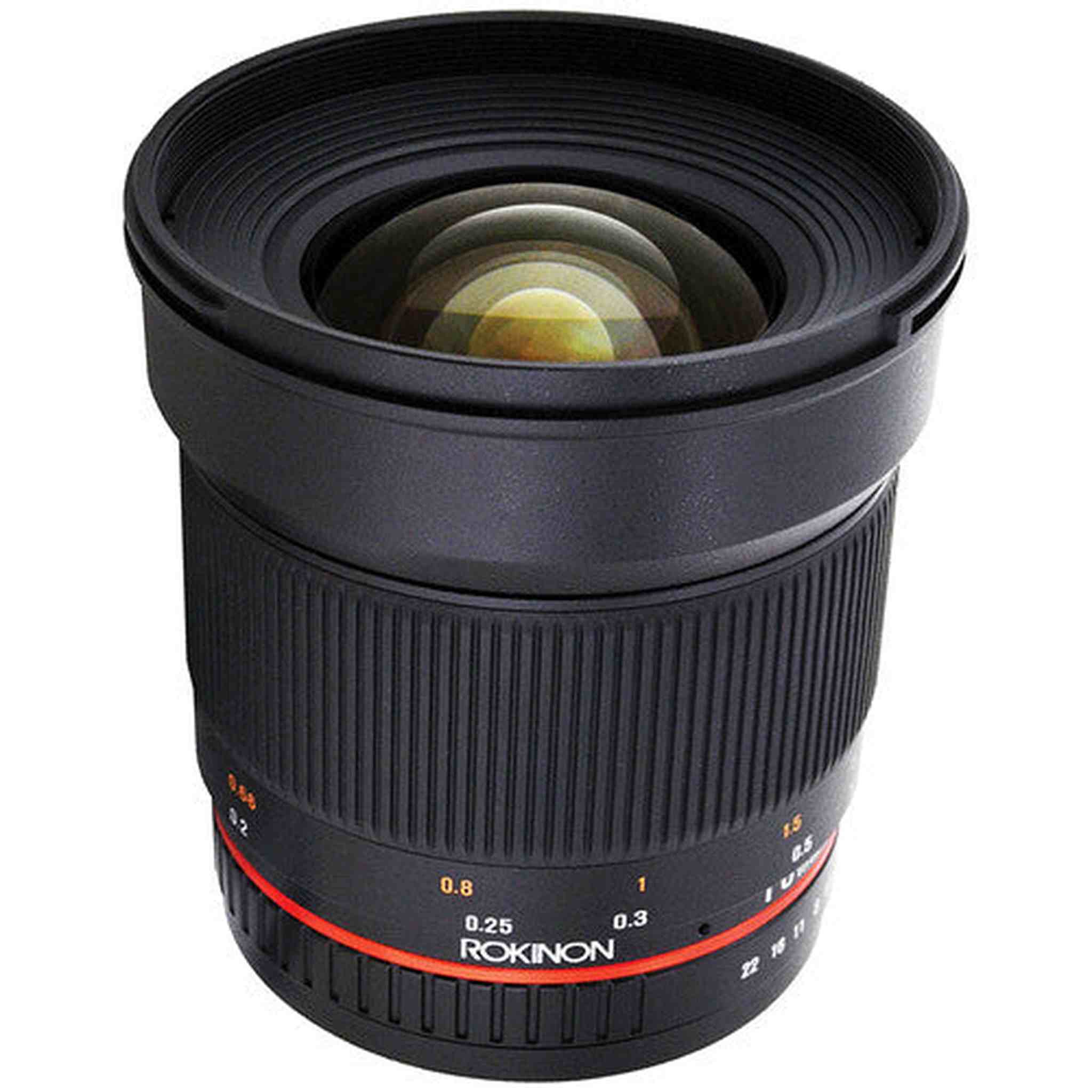 Rokinon 16mm f/2.0 ED AS UMC CS Lens for Fujifilm X Mount Bundle