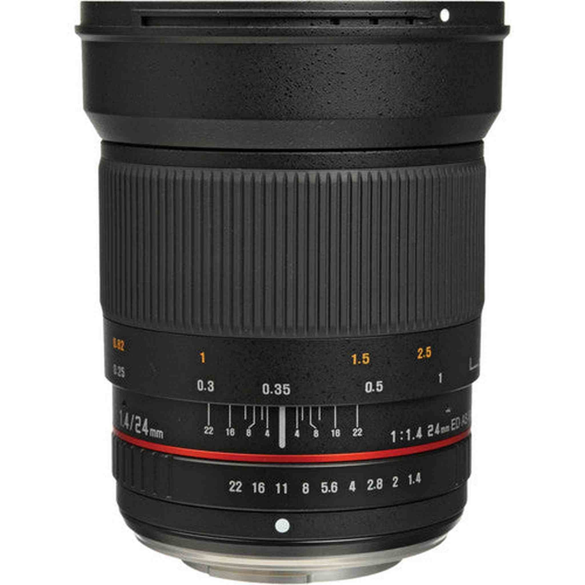 Rokinon 24mm f/1.4 Aspherical Wide Angle Lens for Olympus Bundle