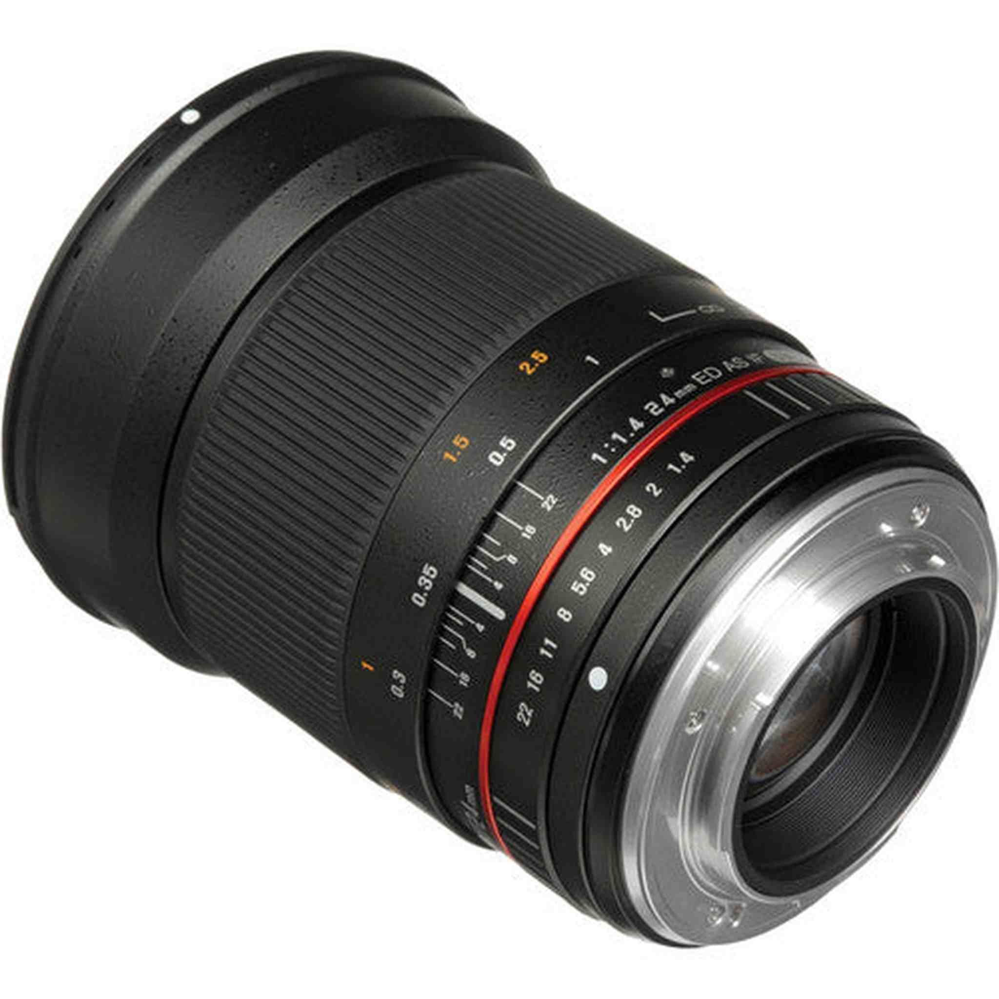 Rokinon 24mm f/1.4 Aspherical Wide Angle Lens for Olympus Bundle