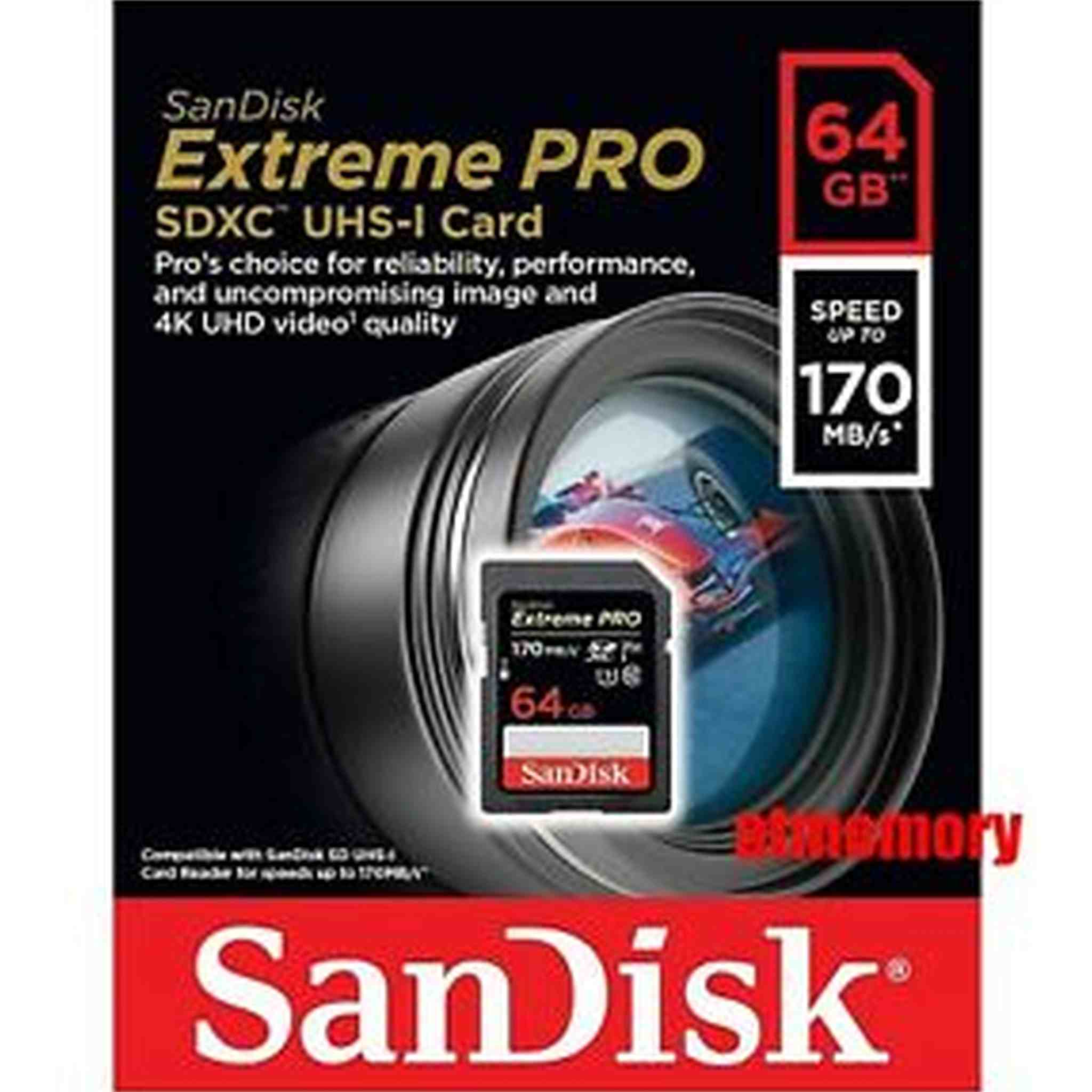 Panasonic AG-UX90 4K/HD Professional Camcorder + 64GB Memory Card Bundle
