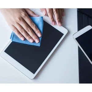 Tablet Travel Accessory Bundle with Black Floral Sleeve