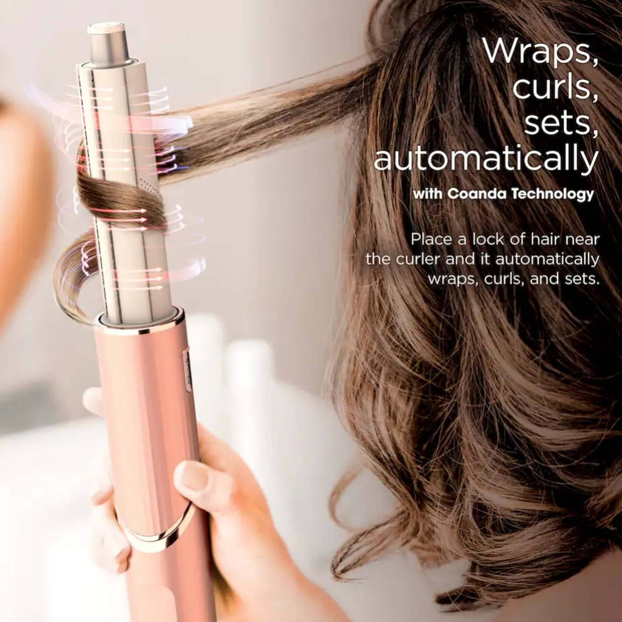 Shark - Refurbished Excellent - Certified Renewed FlexStyle Air Styling & Drying System - Pearl Pink - Reconditioned
