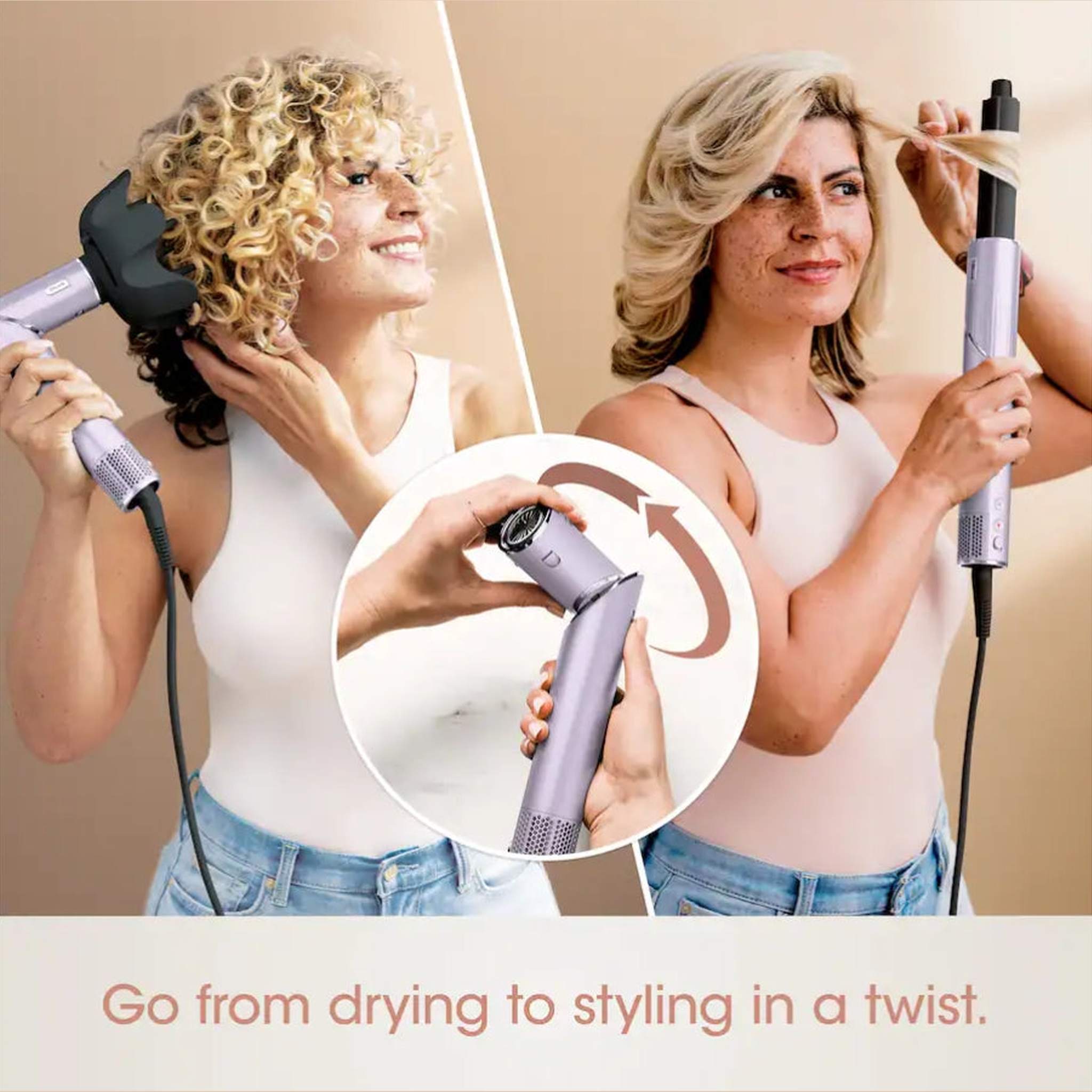 Shark - Refurbished Excellent - Certified Renewed FlexStyle Air Styling & Drying System - Ulta Lilac - Reconditioned