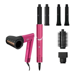 Shark - Refurbished Excellent - Certified Renewed FlexStyle Pro Curls Limited Edition - Malibu Pink - Reconditioned