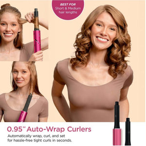 Shark - Refurbished Excellent - Certified Renewed FlexStyle Pro Curls Limited Edition - Malibu Pink - Reconditioned