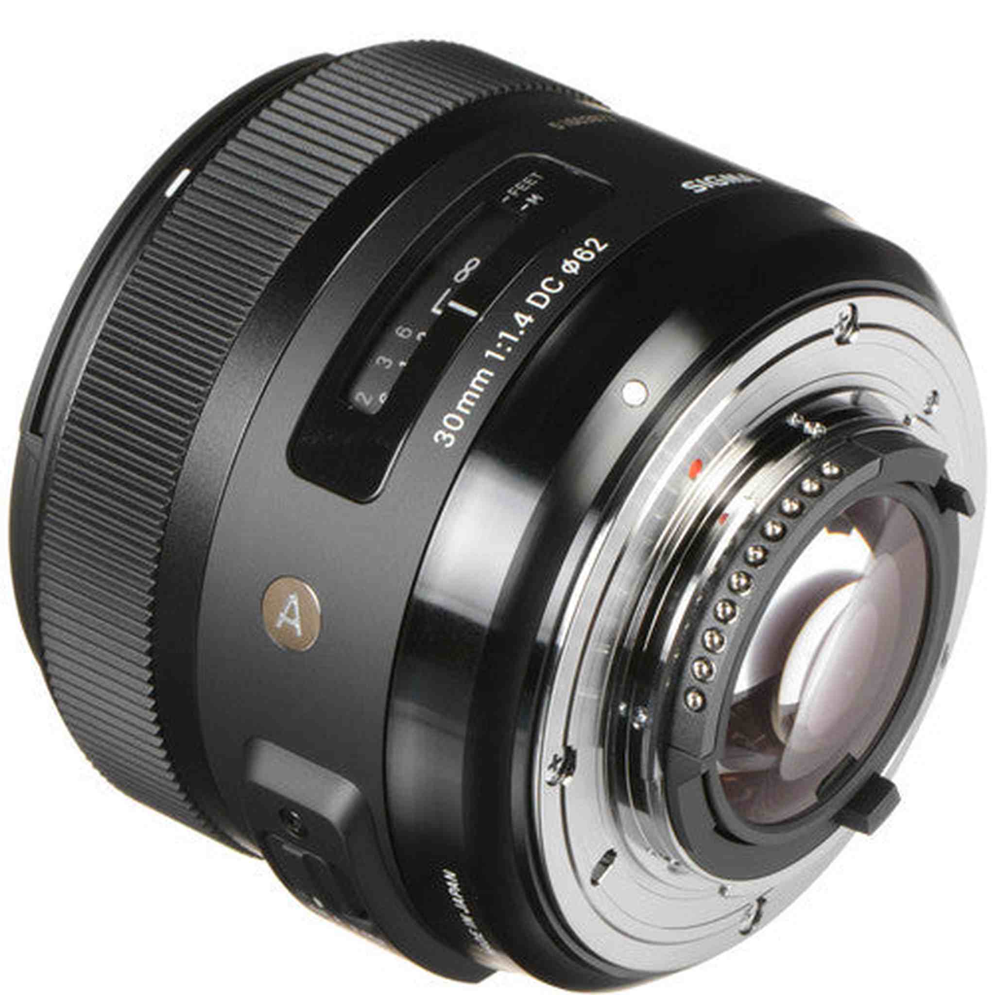 Sigma 30mm f/1.4 DC HSM Art Lens for Nikon F with Cleaning Kit, Tripod, 32GB Memory, USB Card Reader, Filters, and Case Bundle