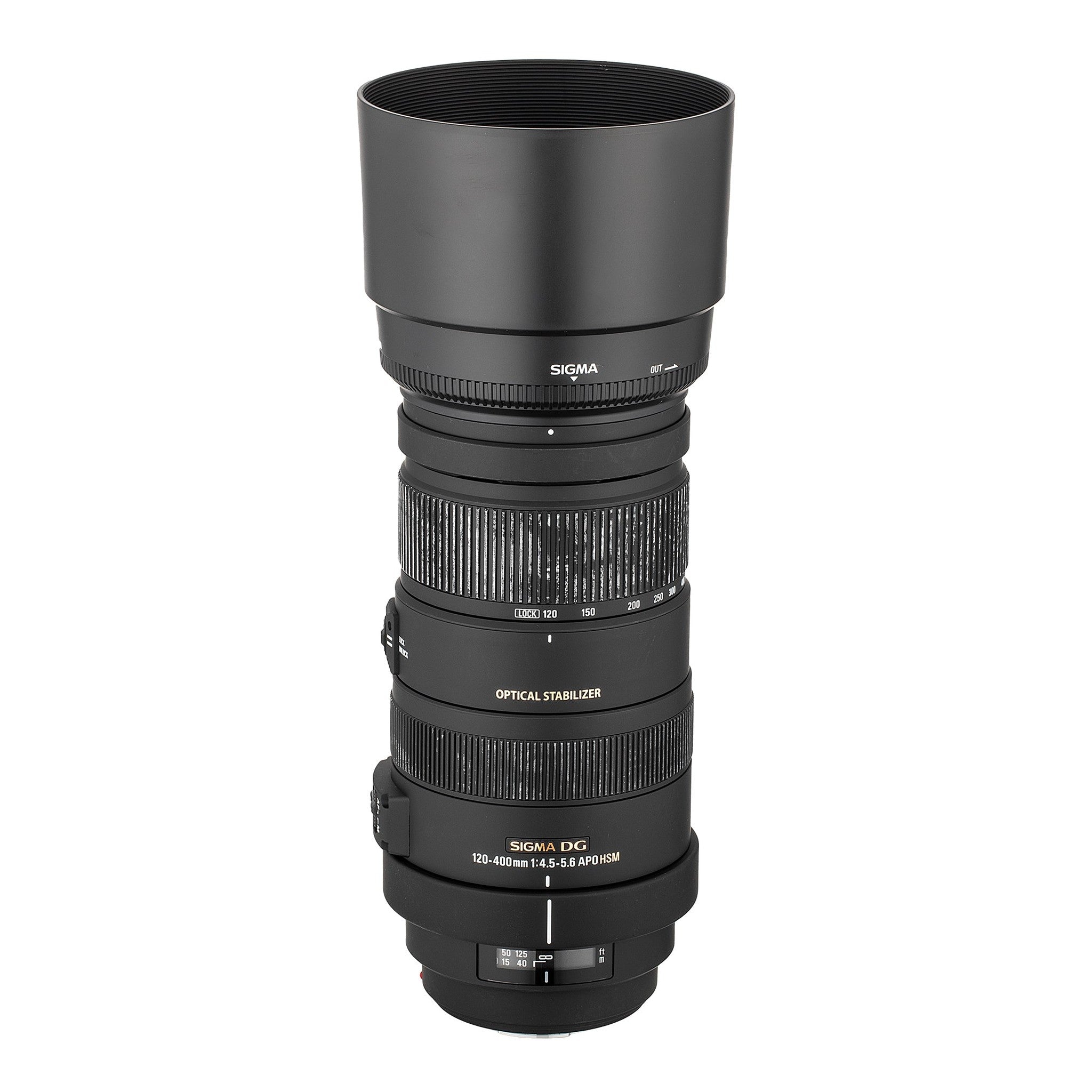 Sigma 120-400mm f/4.5-5.6 AF APO DG OS HSM Telephoto Zoom Lens for Nikon Digital SLR Cameras Sigma