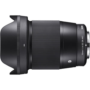 Sigma 16mm f/1.4 DC DN Contemporary Sony E Mount Bundle 2