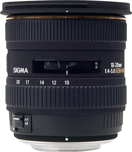 Sigma 10-20mm f/4-5.6 EX DC J Autofocus Lens for Pentax Digital Cameras Bundle