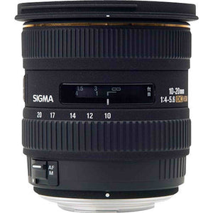 Sigma 10-20mm f/4-5.6 EX DC J Autofocus Lens for Pentax Digital Cameras Bundle