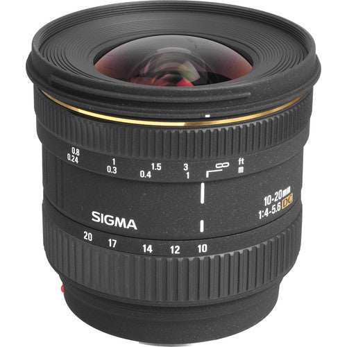 Sigma 10-20mm f/4-5.6D EX DC Lens for Sony A Bundle
